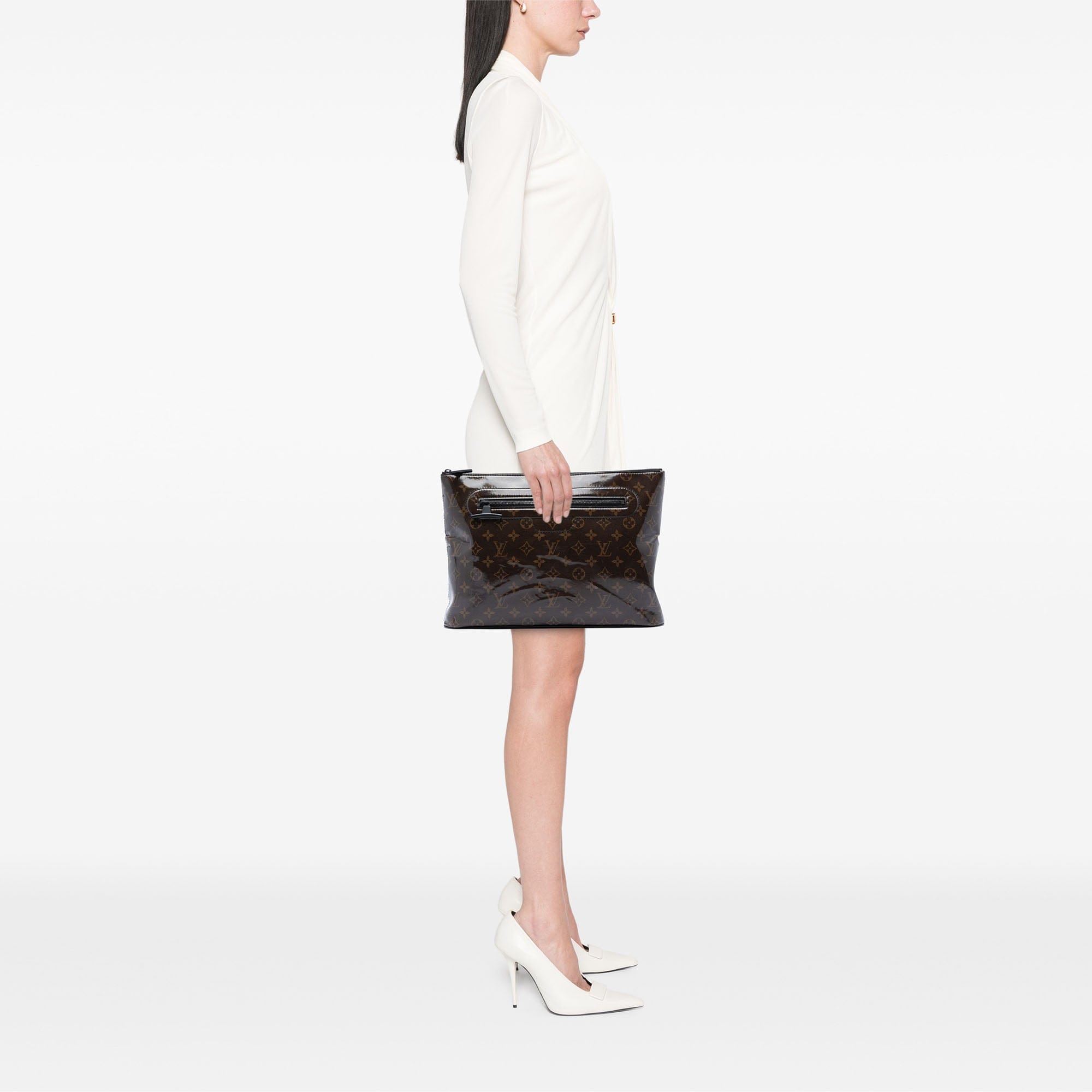 Louis Vuitton Monogram Glaze Pochette Cosmos