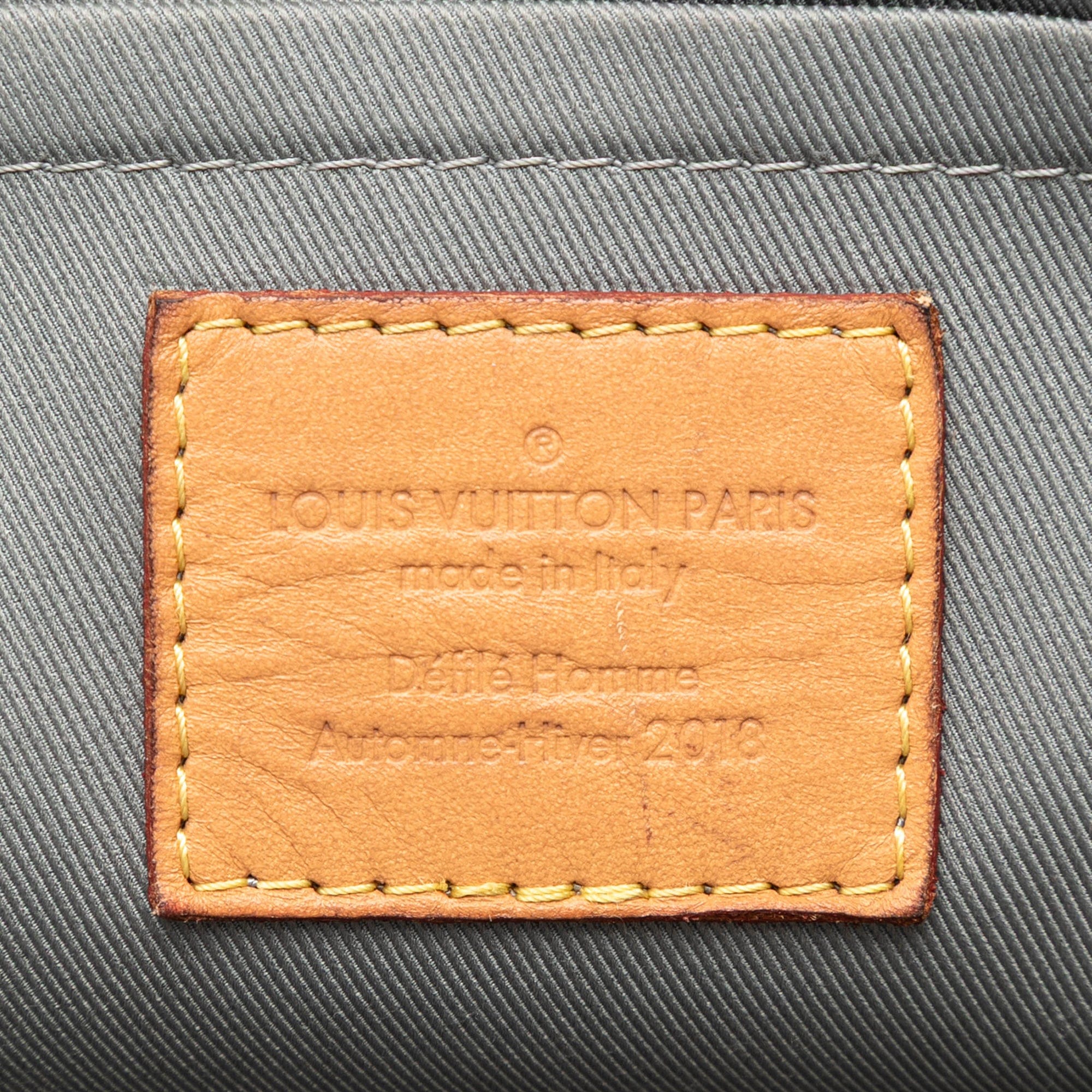 Louis Vuitton Monogram Titanium Pochette Cosmos