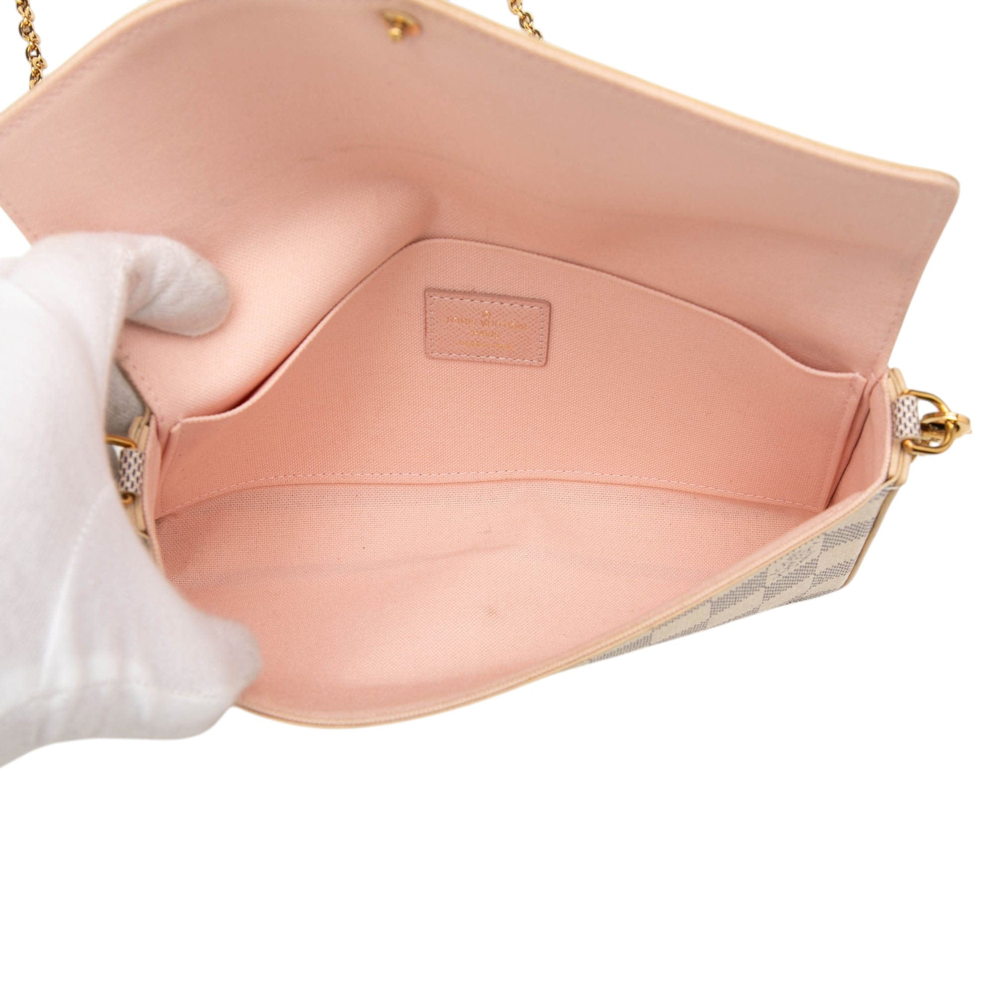 Louis Vuitton Damier Azur Pochette Felicie