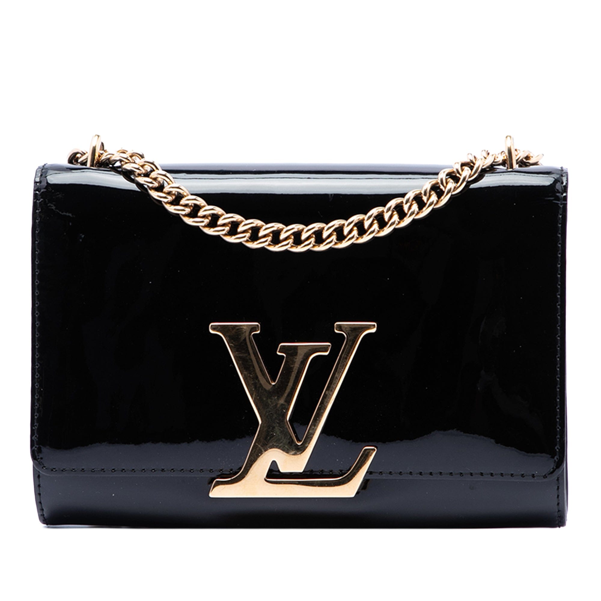 Louis Vuitton Vernis Louise Sliding Chain MM