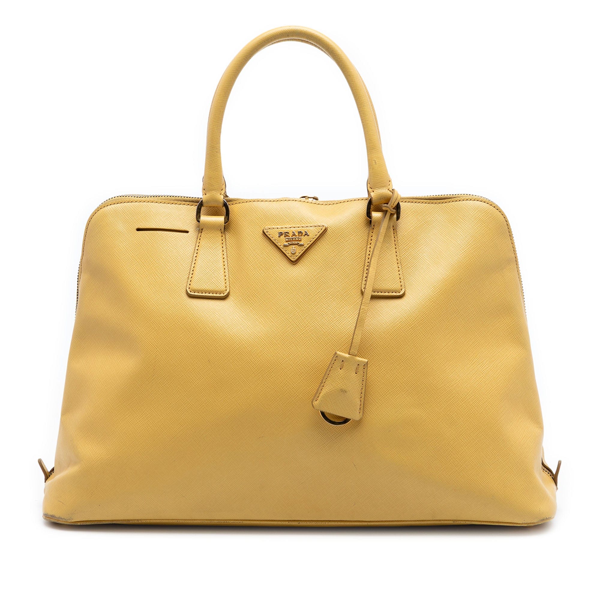 Prada Large Saffiano Lux Promenade Satchel
