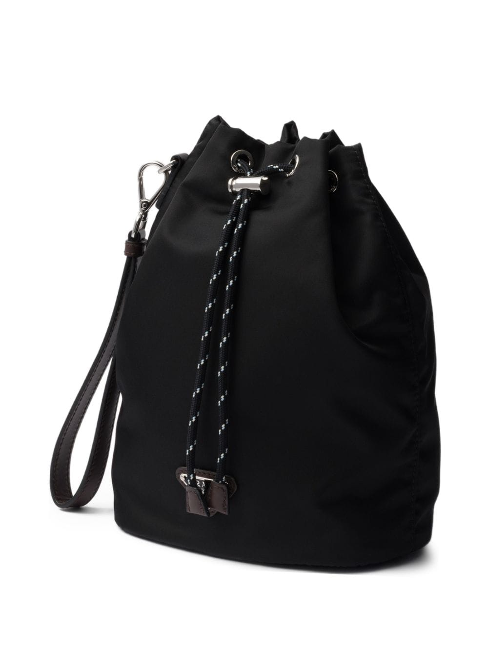 Prada Men Prada Speedrock Re - Nylon And Leather Pouch