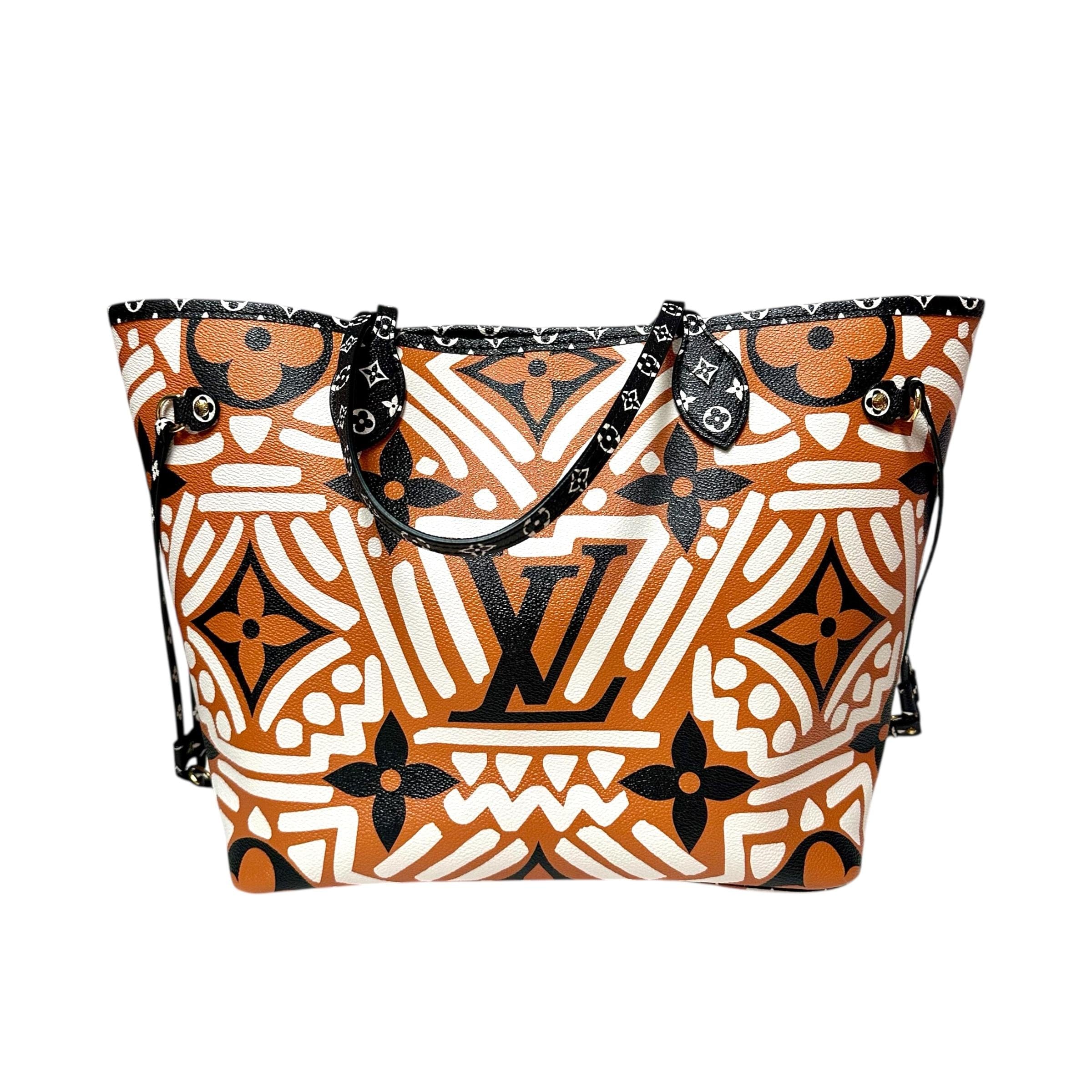 Louis Vuitton Crafty Monogram Giant Neverfull MM Tote