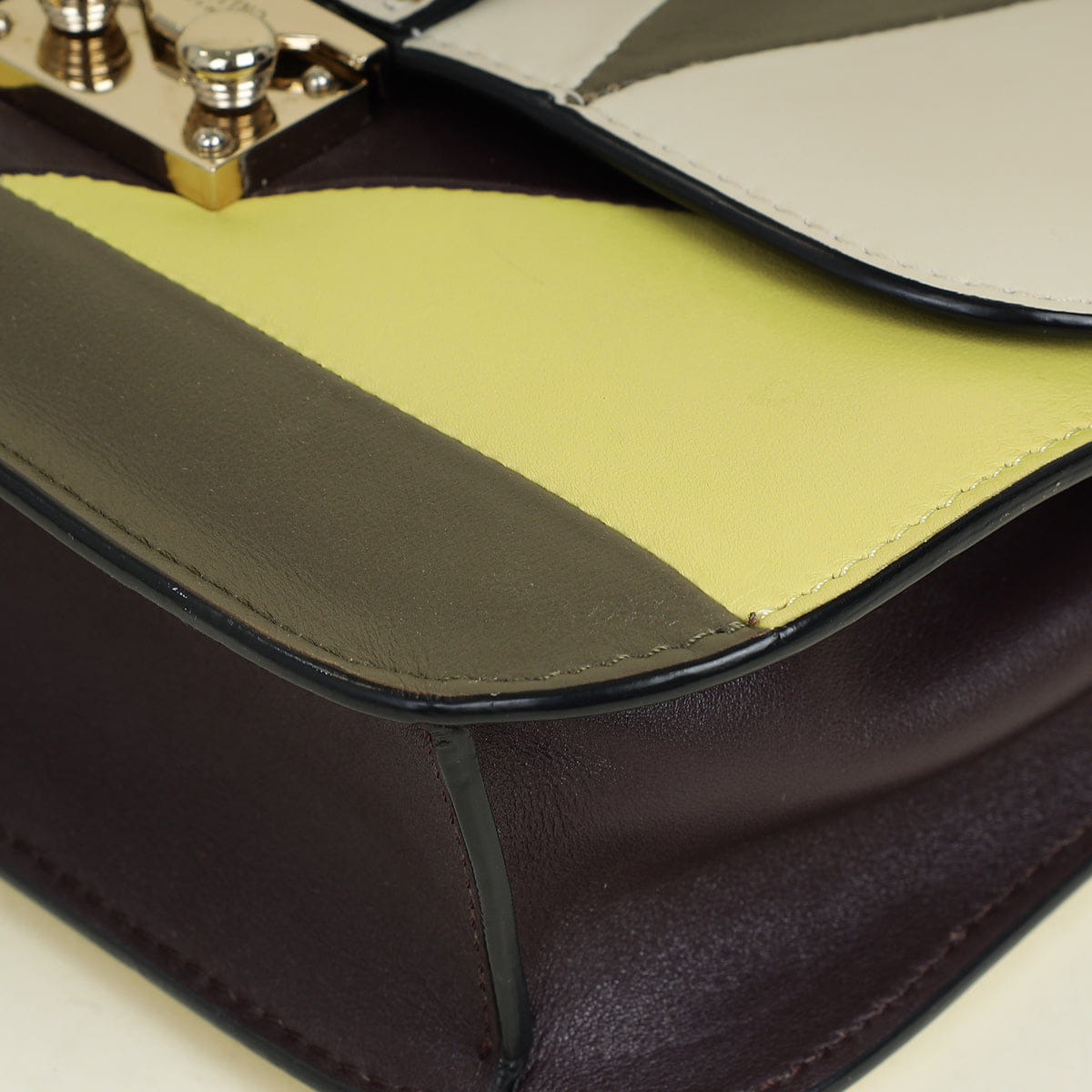 Valentino Multicolor Glam Lock Shoulder Bag