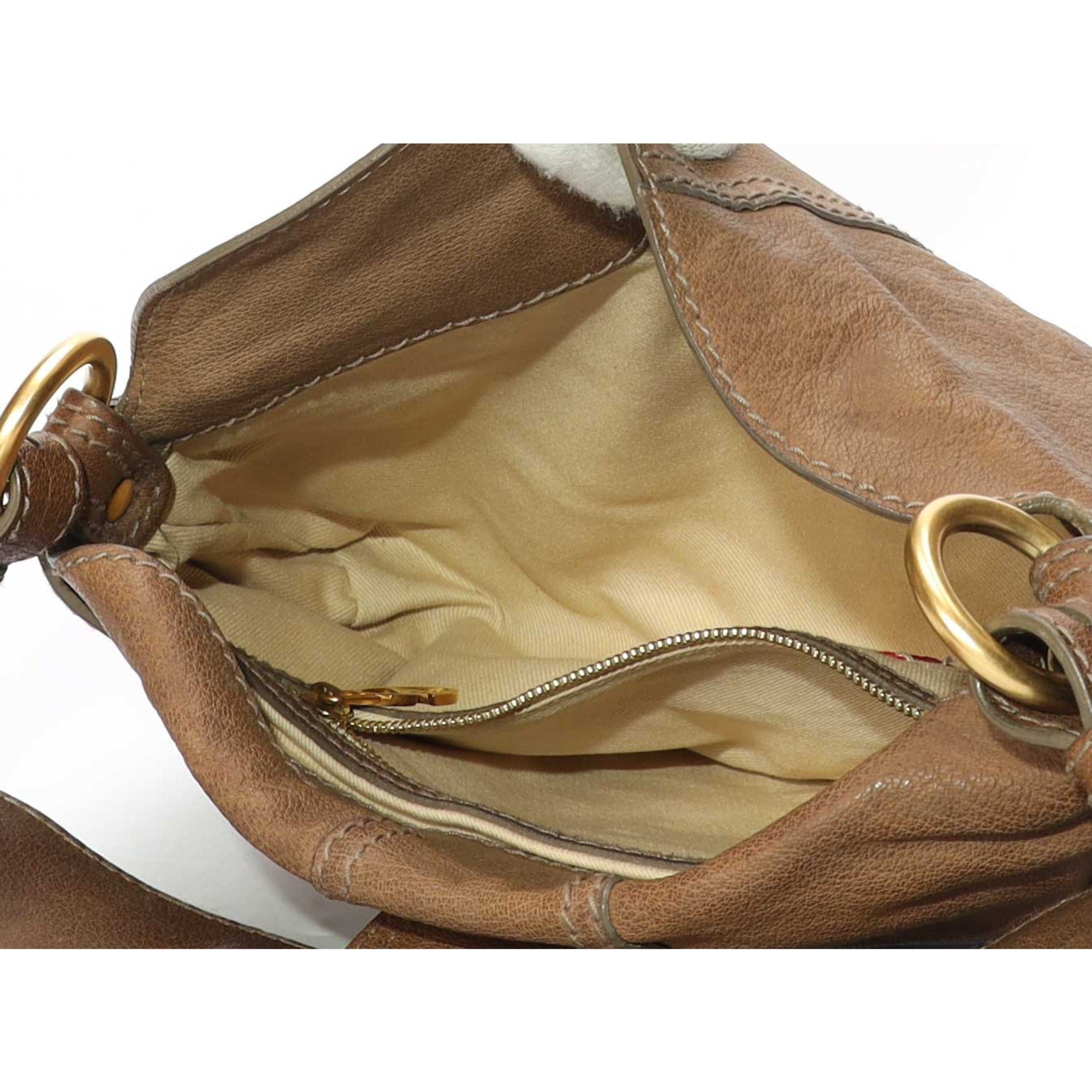 Valentino Catch Brown Shoulder Bag