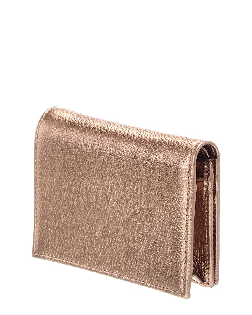 Valentino Vlogo Signature Leather Card Case