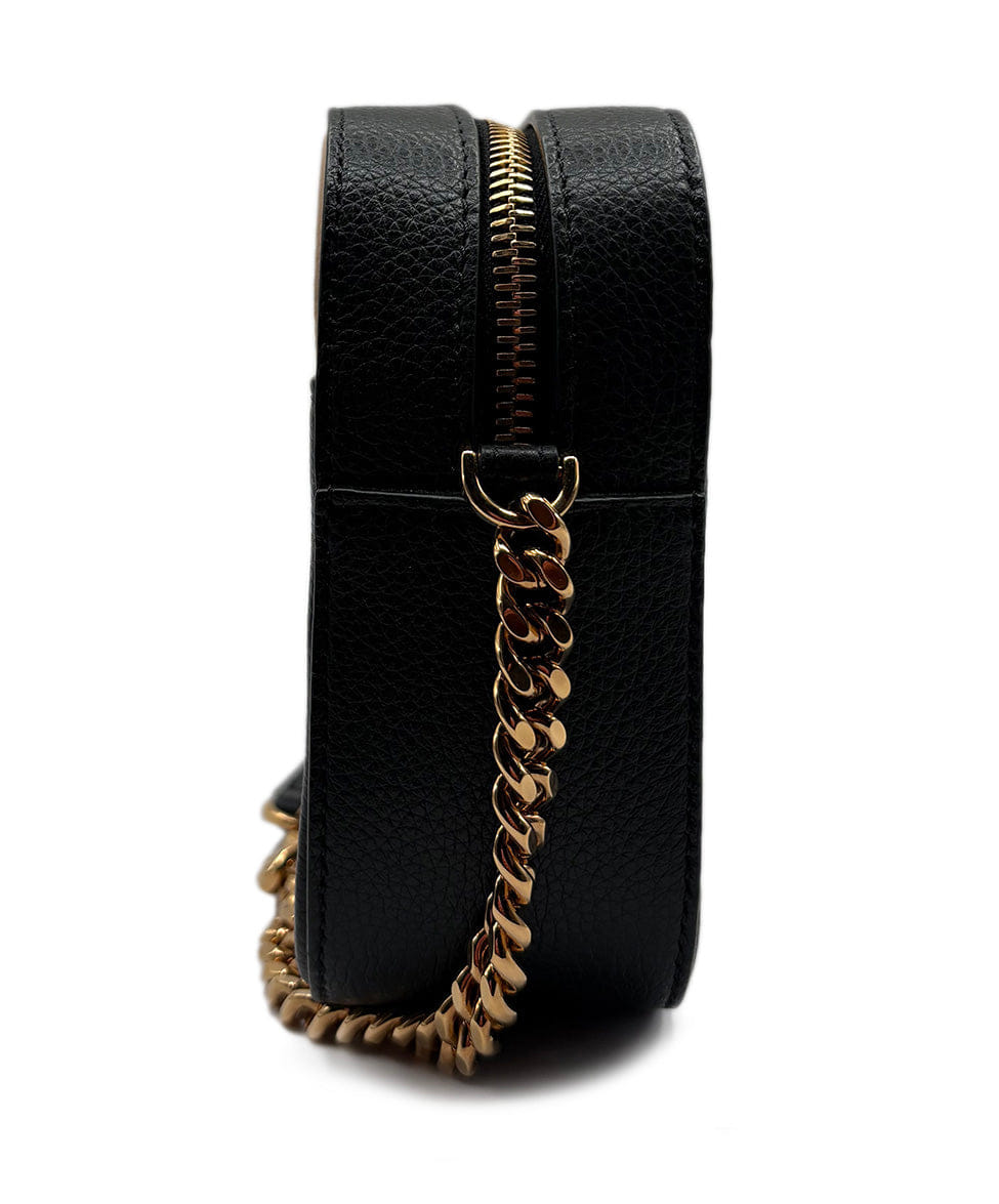 Versace Black Virtus V Small Camera Bag