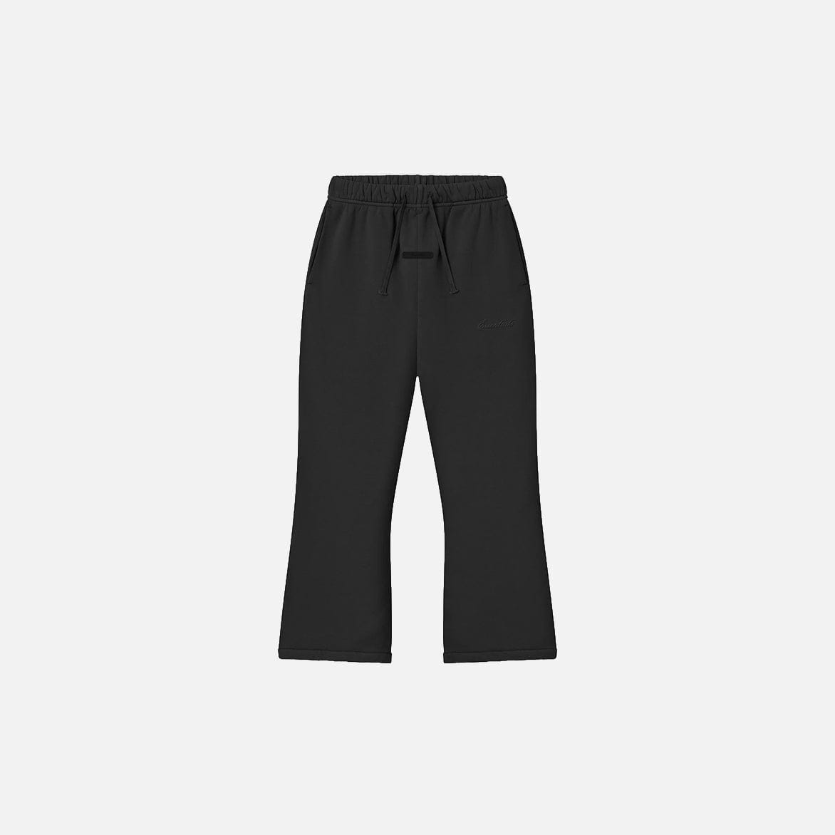 Fear of God Essentials KIDS CAMPUS FLARE SWEATPANT - FADED BLACK