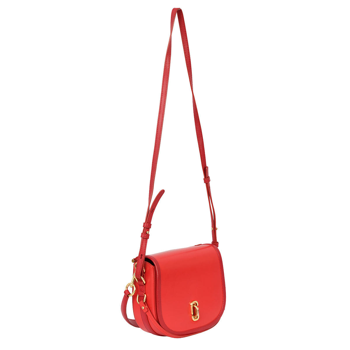 MARC JACOBS RED THE SADDLE BAG