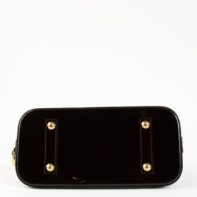 Louis Vuitton Amarante Monogram Vernis Alma PM Bag