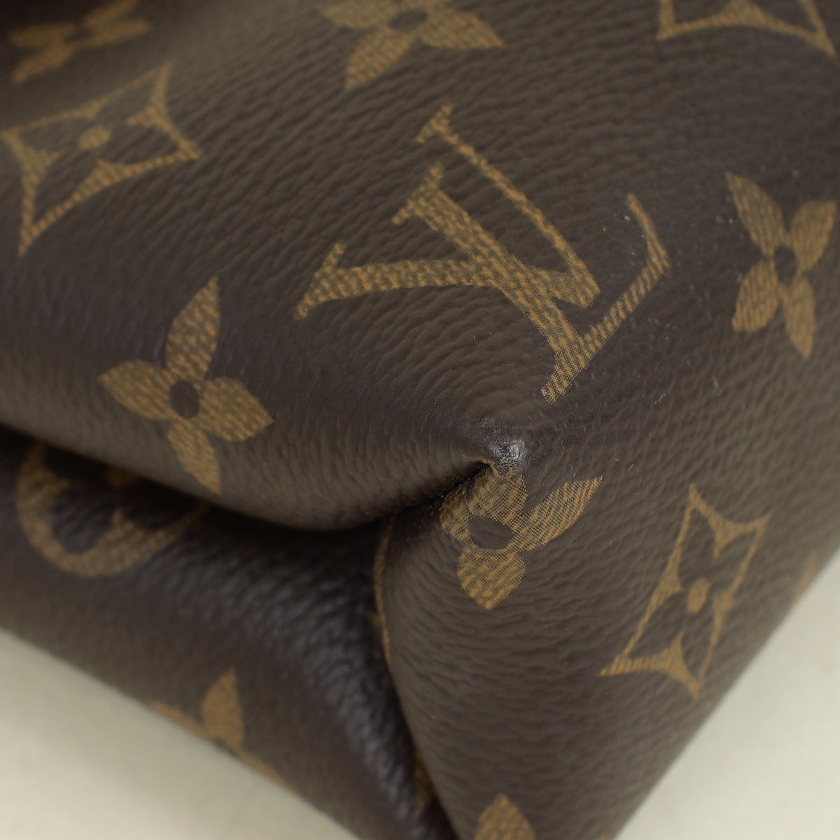 Louis Vuitton Monogram Rose Litchi Pallas Chain Bag