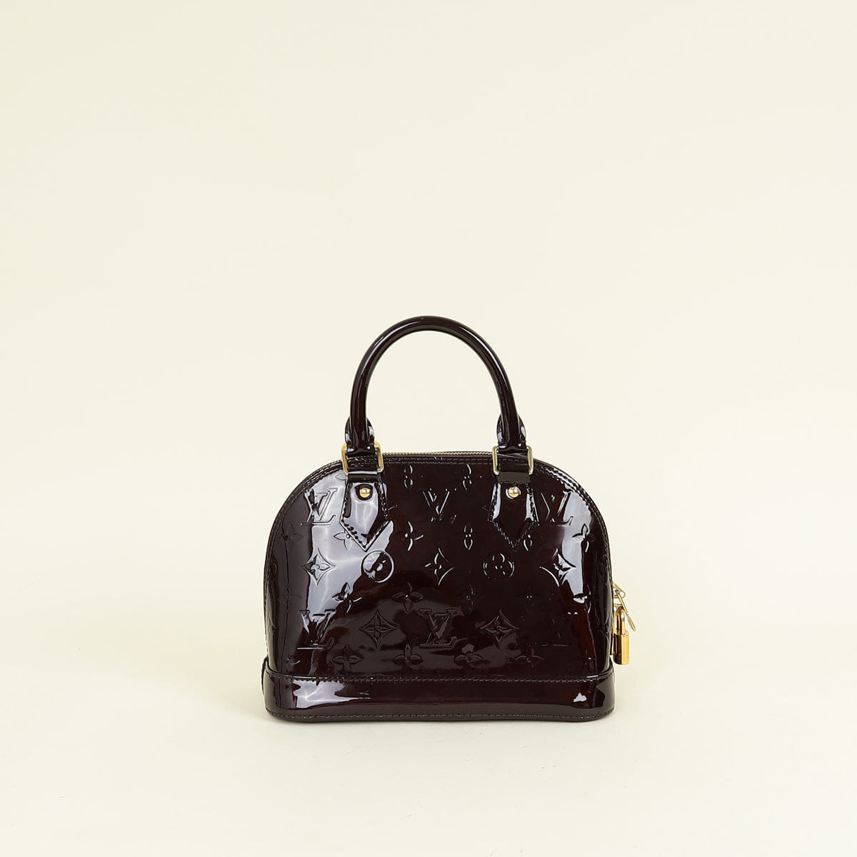Louis Vuitton Amarante Monogram Vernis Alma BB Bag