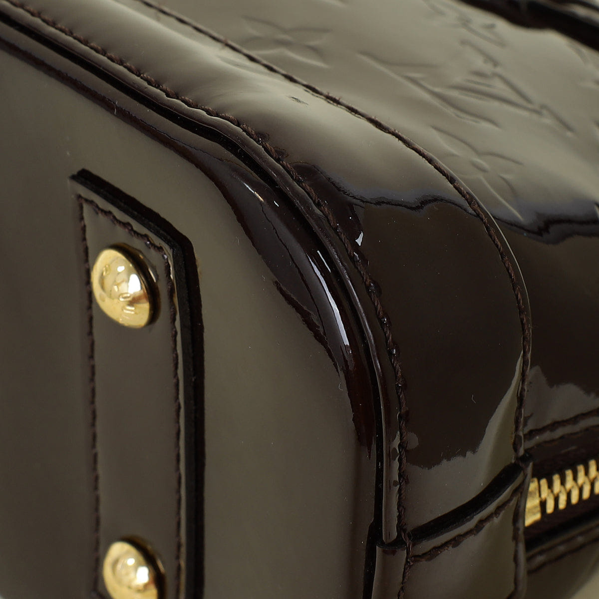 Louis Vuitton Amarante Monogram Vernis Alma BB Bag