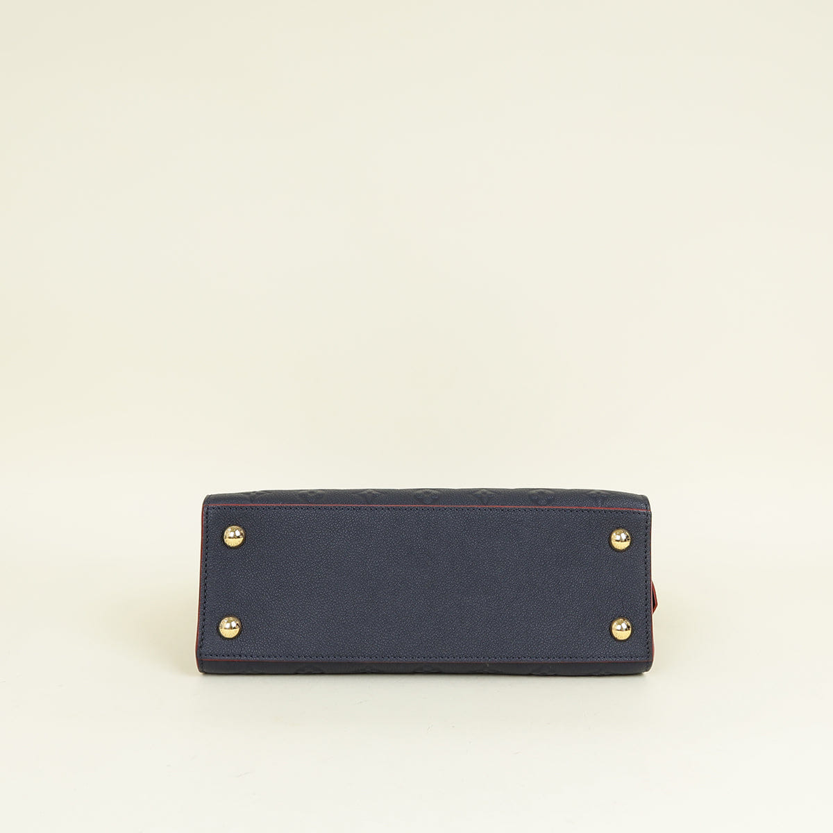 Louis Vuitton Blue Marine Monogram Empreinte Pont Neuf MM Bag