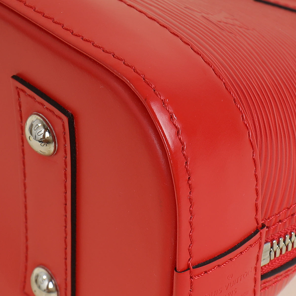 Louis Vuitton Red Alma BB Bag
