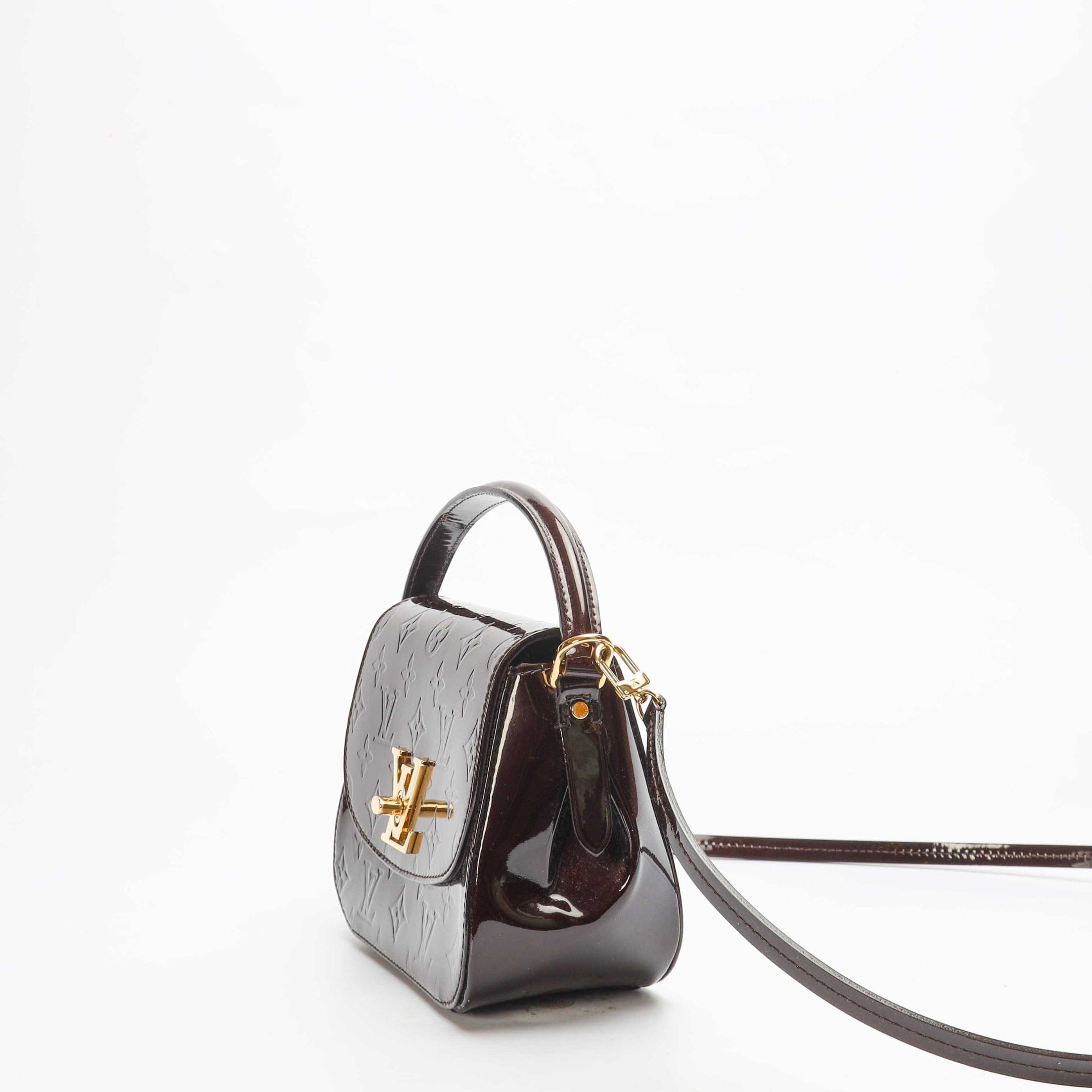 Louis Vuitton Monogram Vernis Amarante Pasadena Bag
