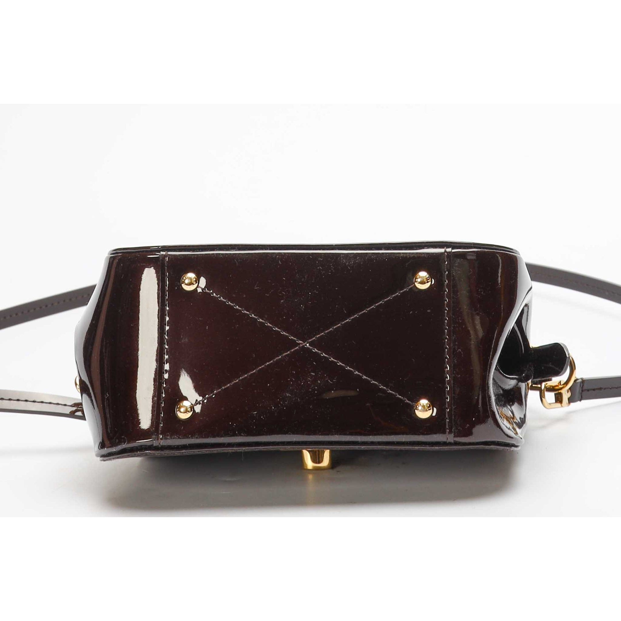 Louis Vuitton Monogram Vernis Amarante Pasadena Bag