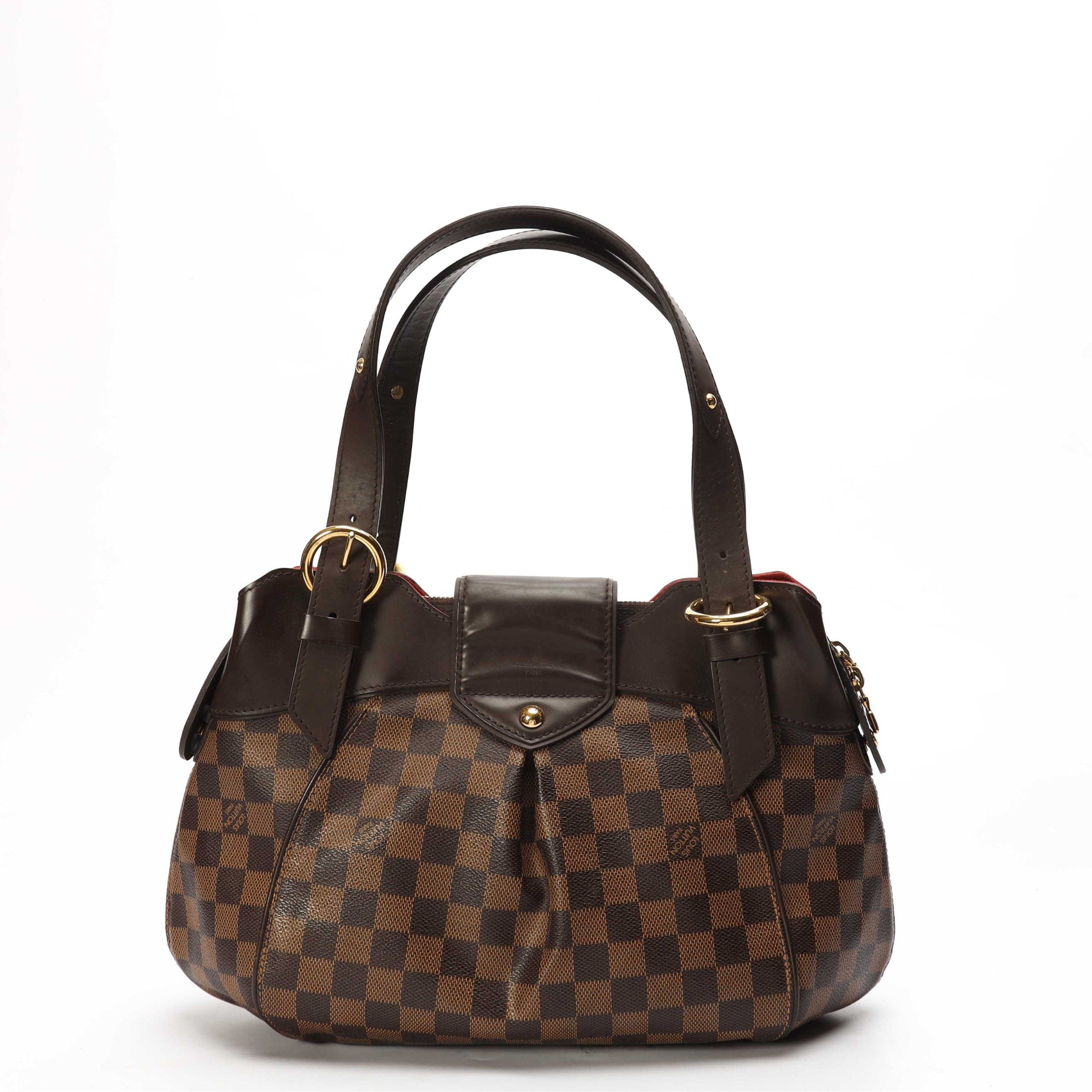 Louis Vuitton Damier Ebene Canvas Sistina Bag