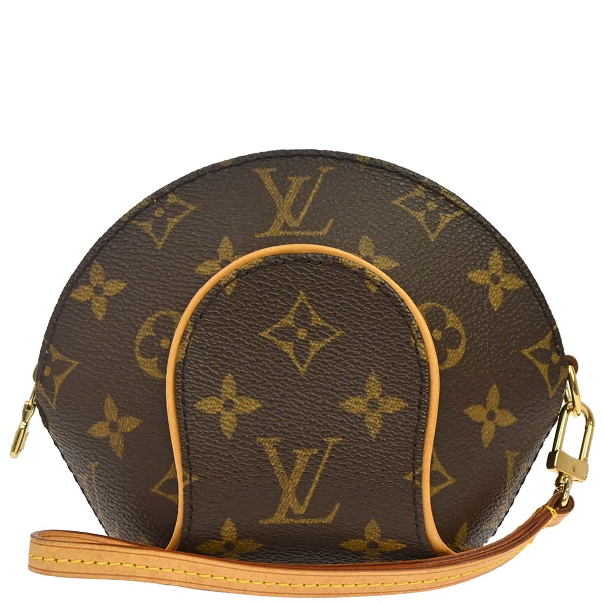 Louis Vuitton Monogram Mini Ellipse Pouch Bag M51129