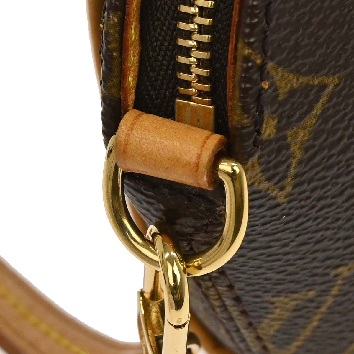 Louis Vuitton Monogram Mini Ellipse Pouch Bag M51129