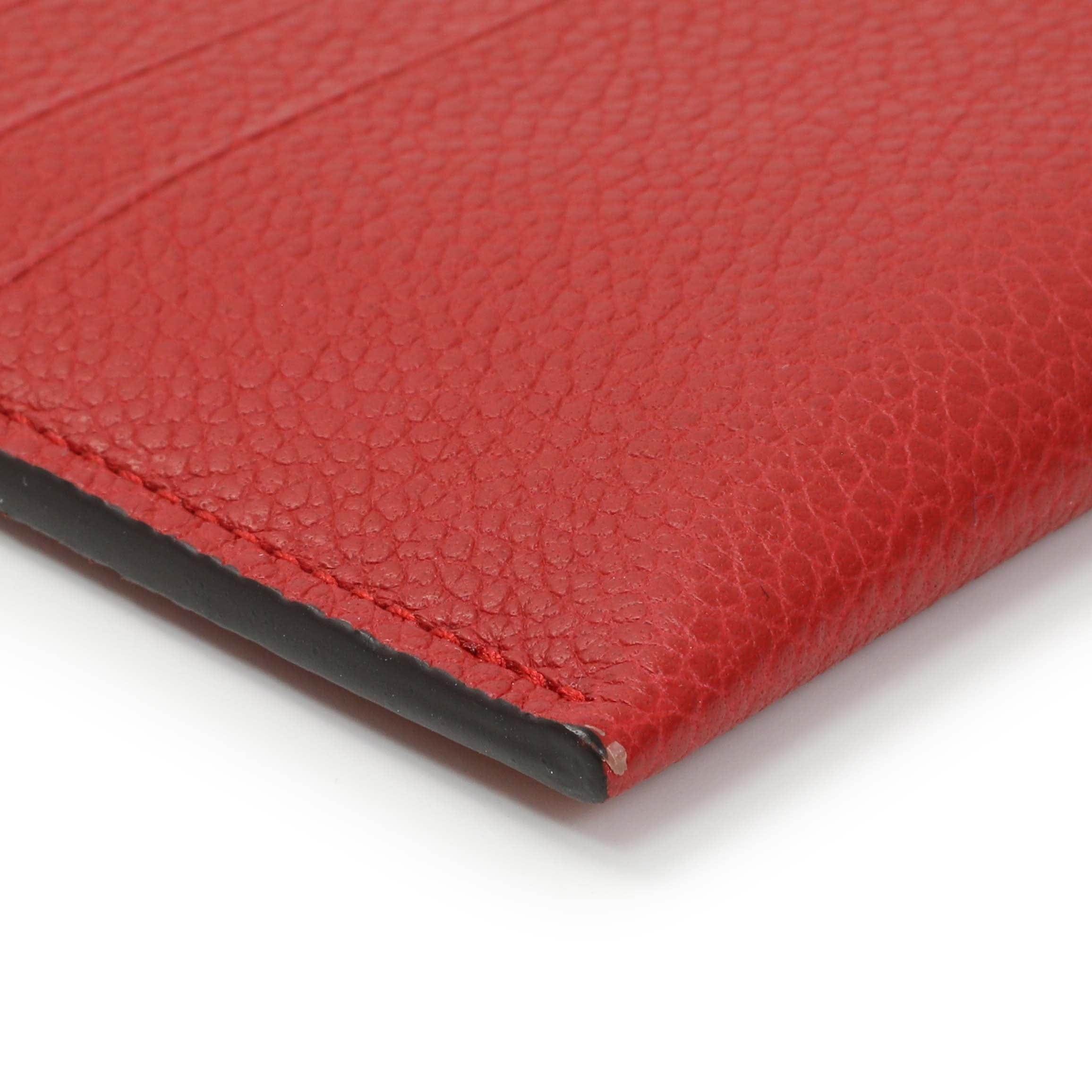 Louis Vuitton Red Monogram Empreinte Felicie Pochette