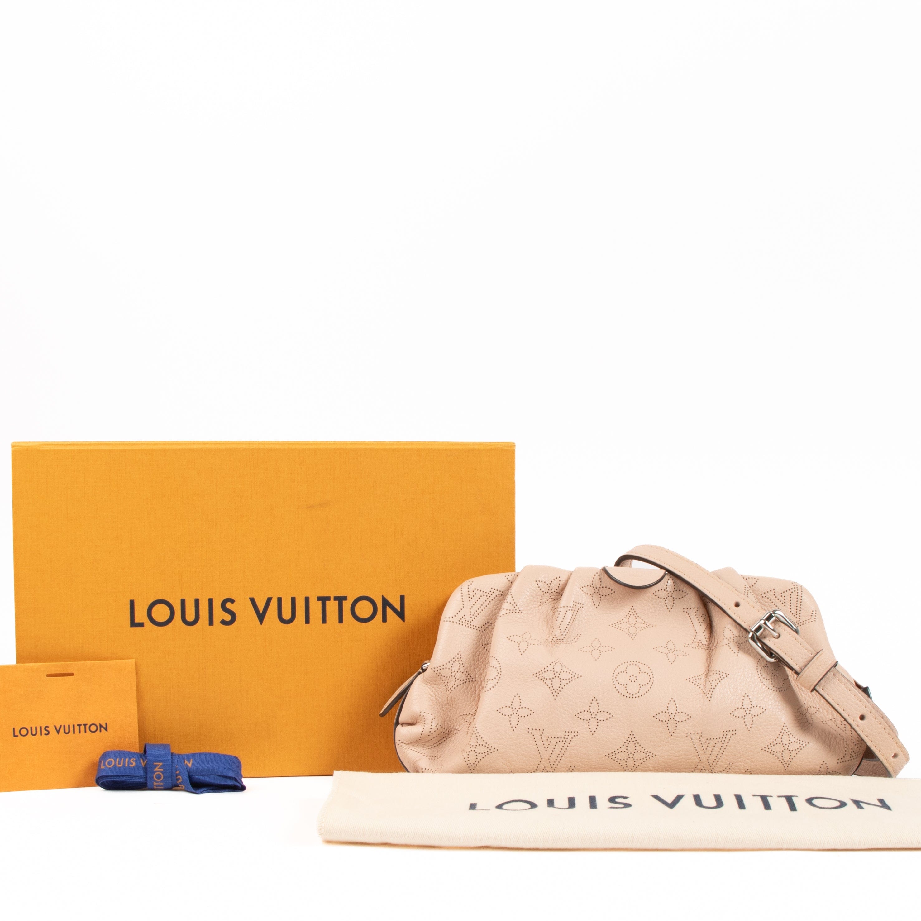 Louis Vuitton Pink Mahina Scala Mini Pouch