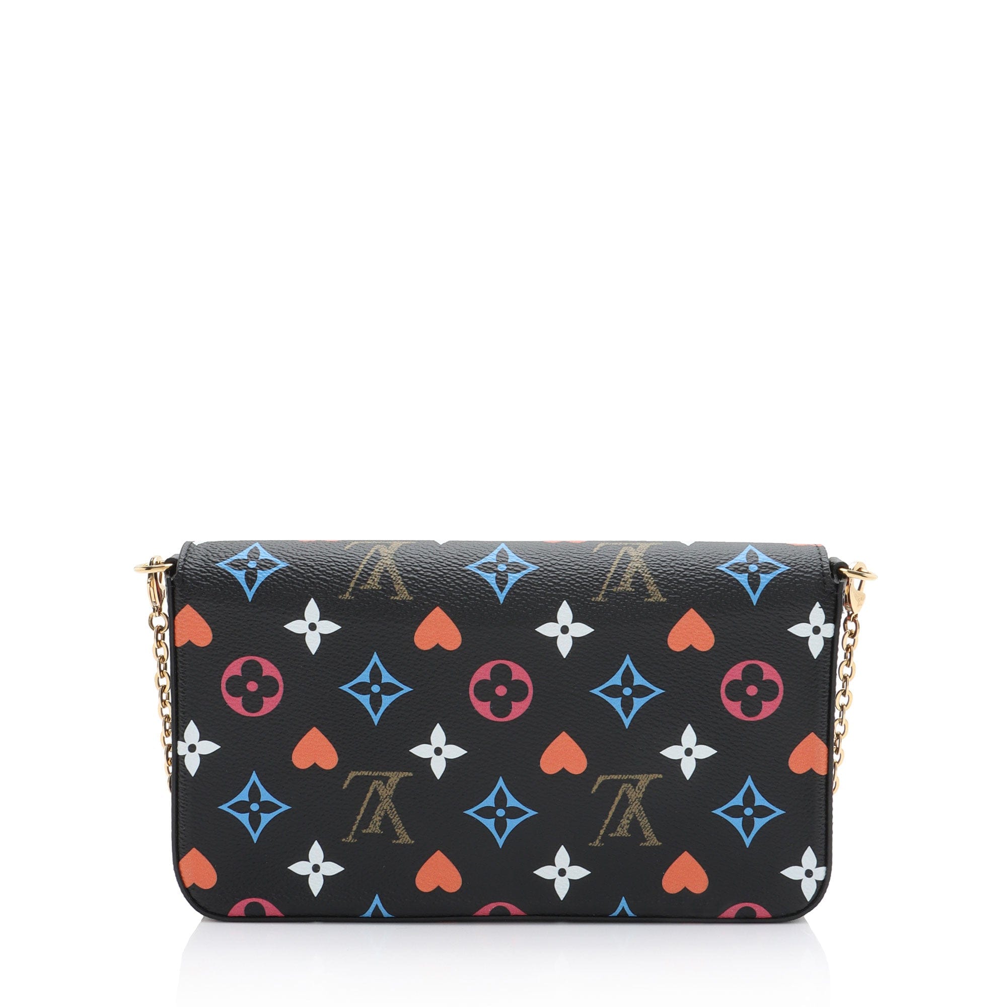 Louis Vuitton Limited Edition Monogram Canvas Game On Felicie Pochette