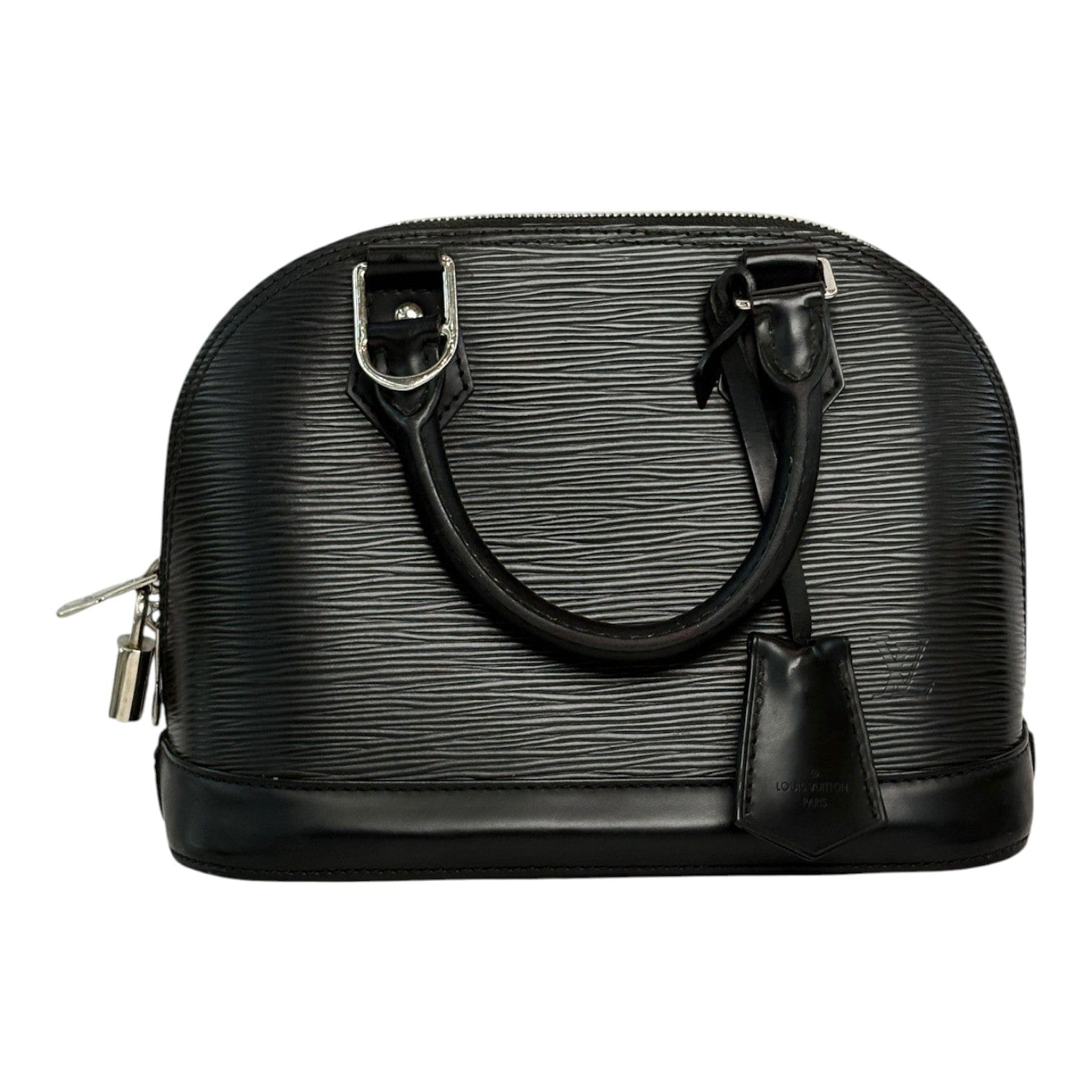 Louis Vuitton Alma Black Epi BB Bag
