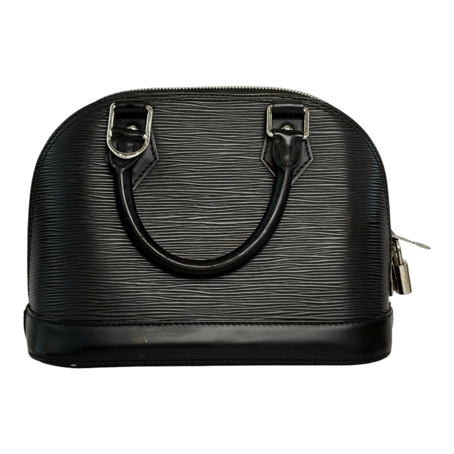Louis Vuitton Alma Black Epi BB Bag