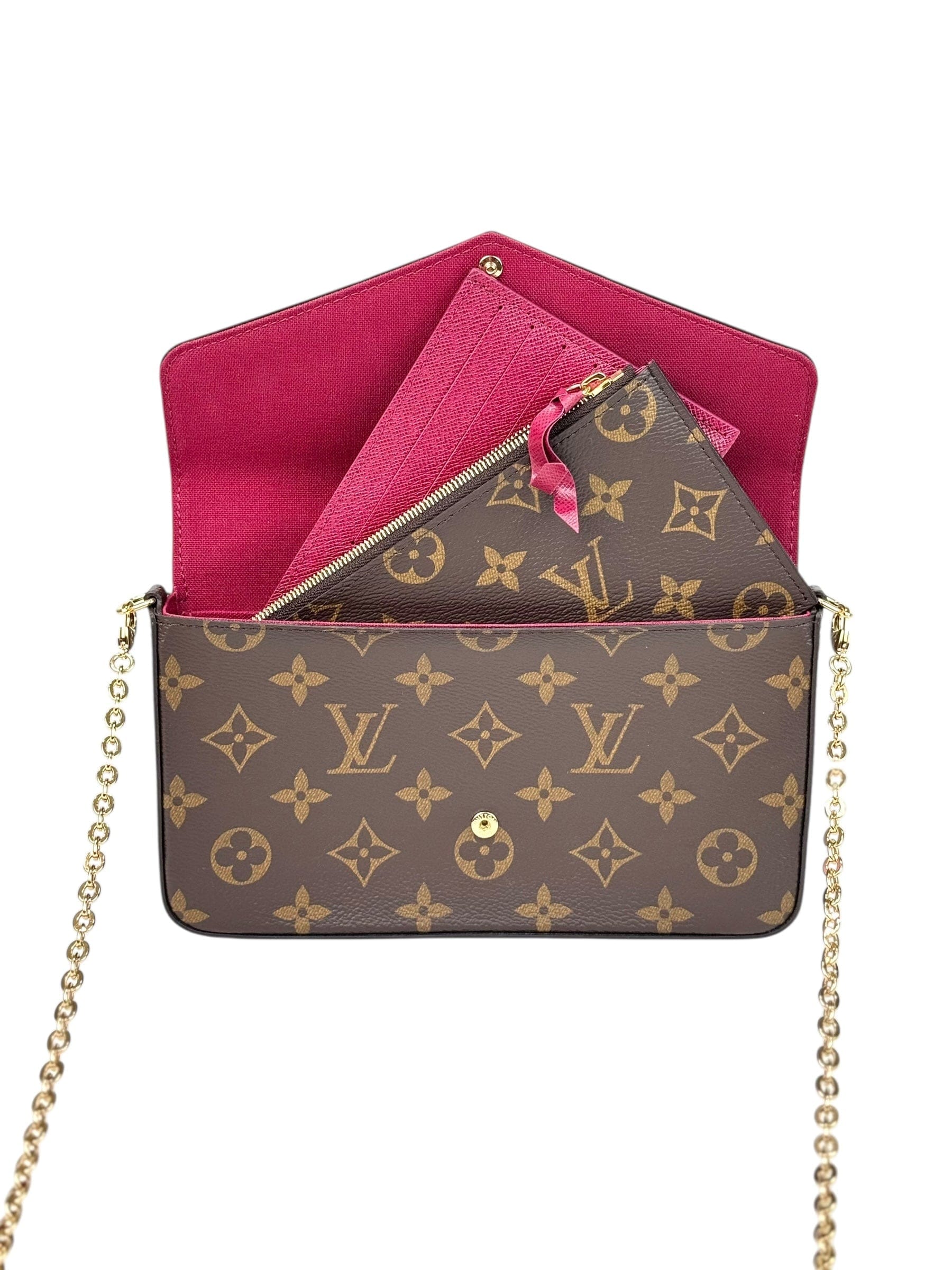 Louis Vuitton Félicie Pochette Bag - Full Set