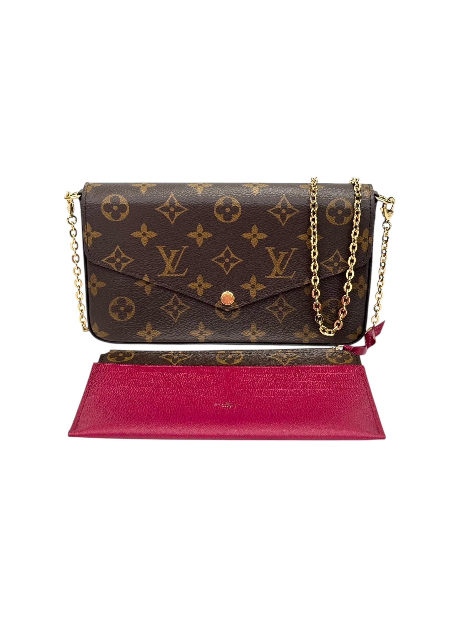 Louis Vuitton Félicie Pochette Bag - Full Set