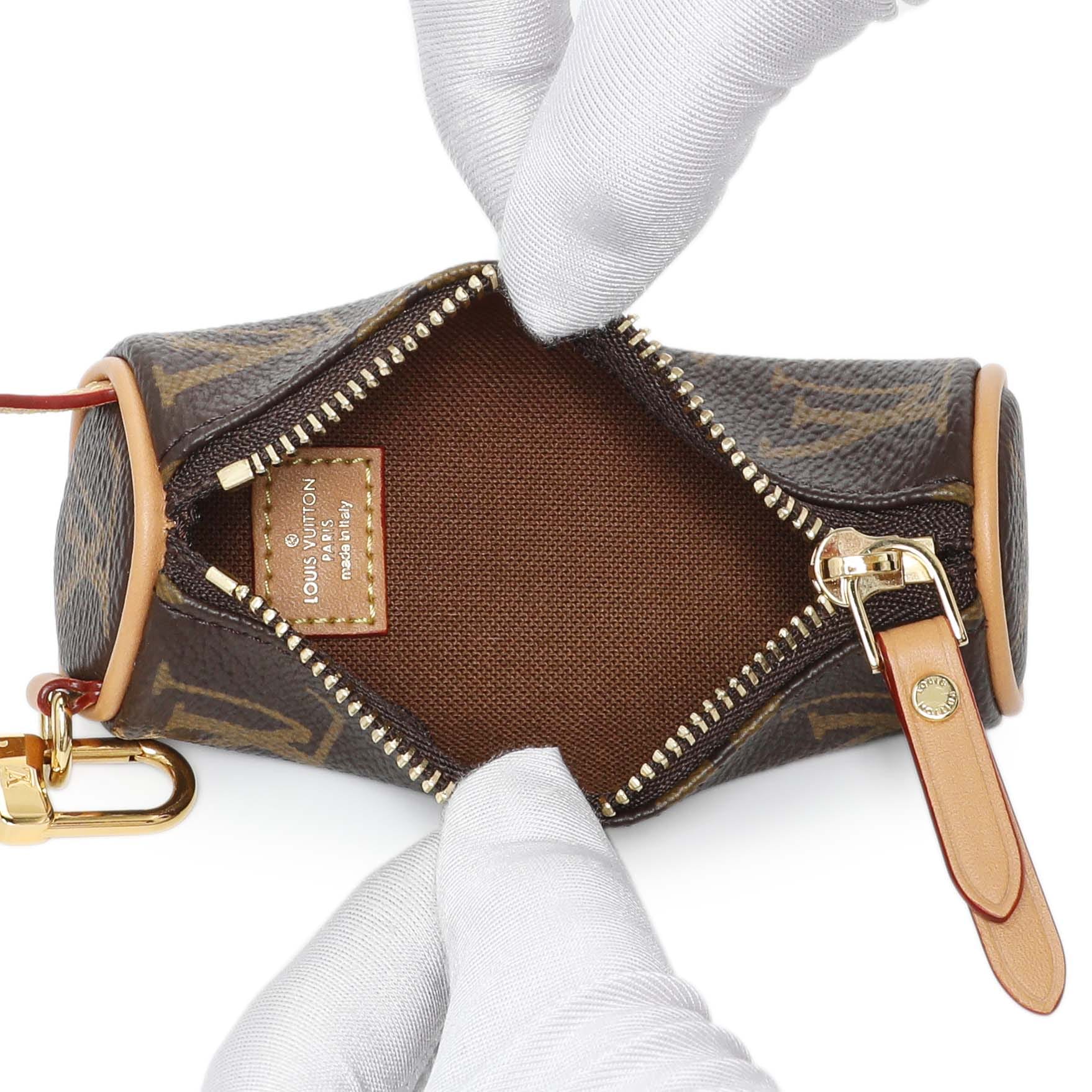Louis Vuitton Monogram Micro Papillon Bag Charm