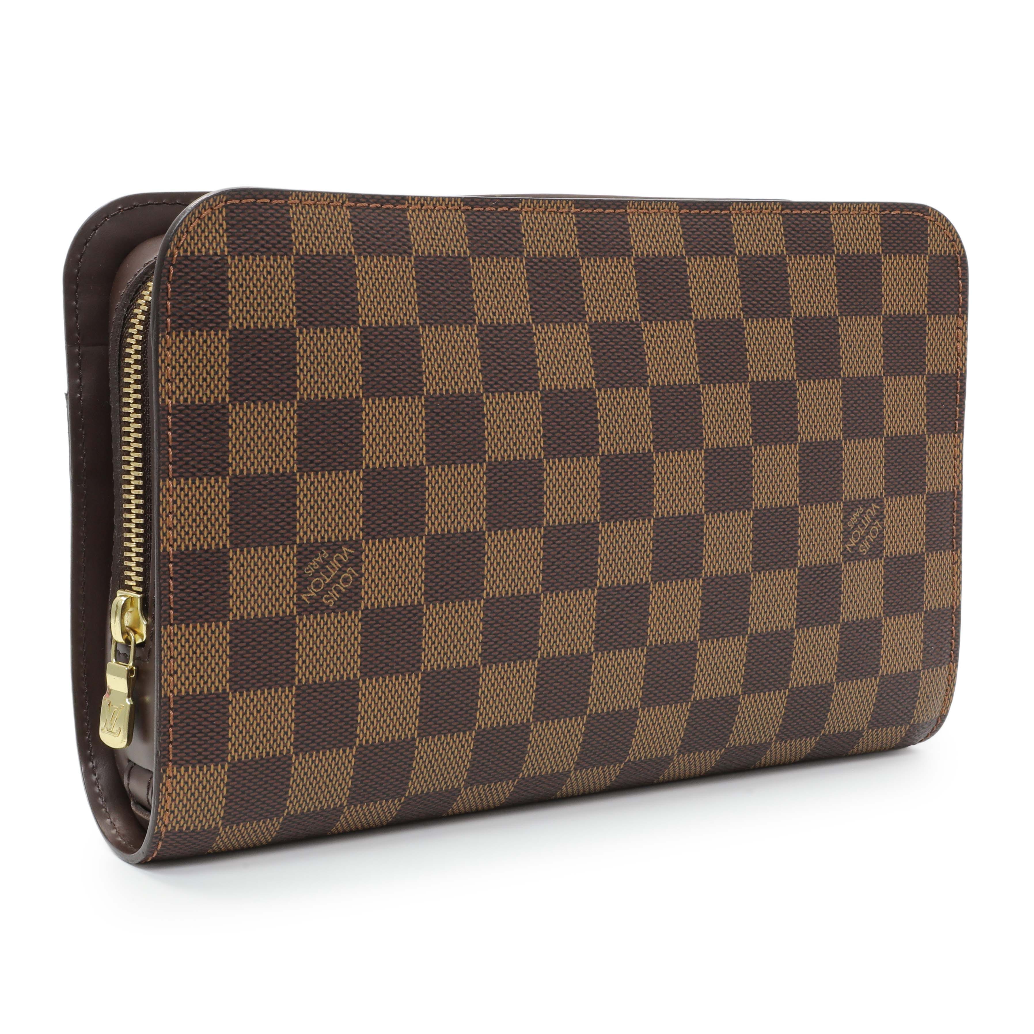 Louis Vuitton Damier Ebene Pochette Saint Louis