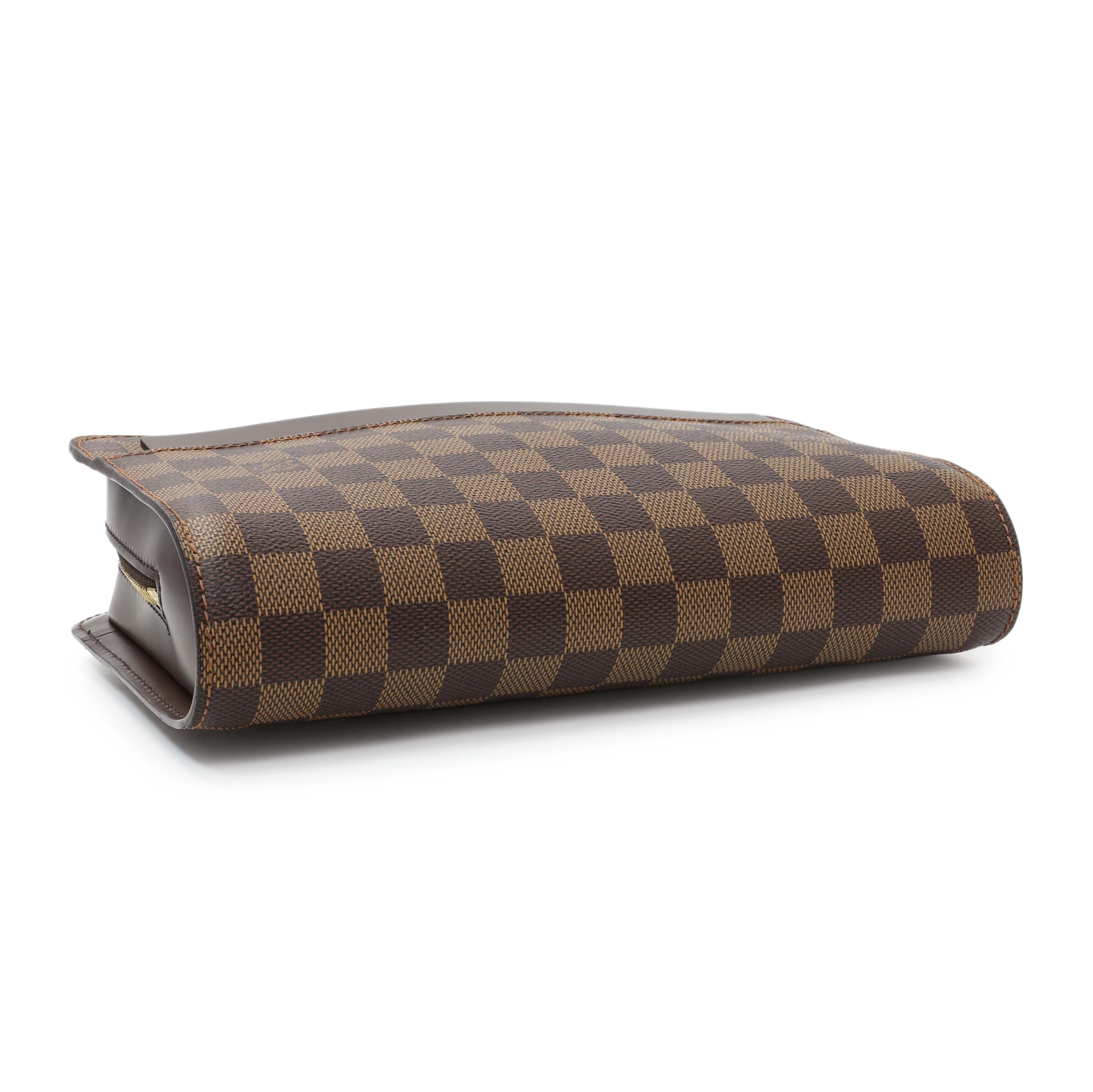 Louis Vuitton Damier Ebene Pochette Saint Louis