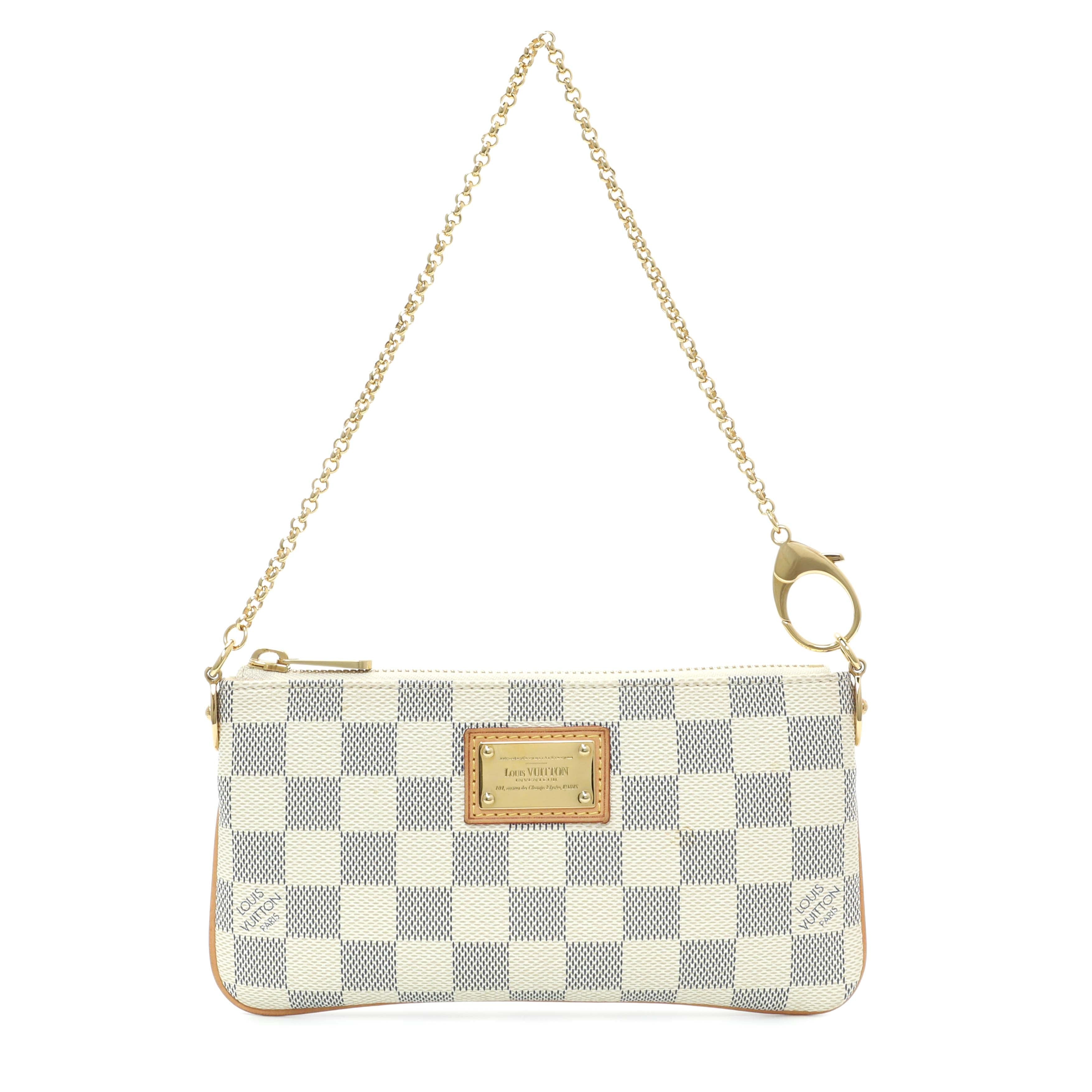 Louis Vuitton Damier Azur Pochette Milla MM