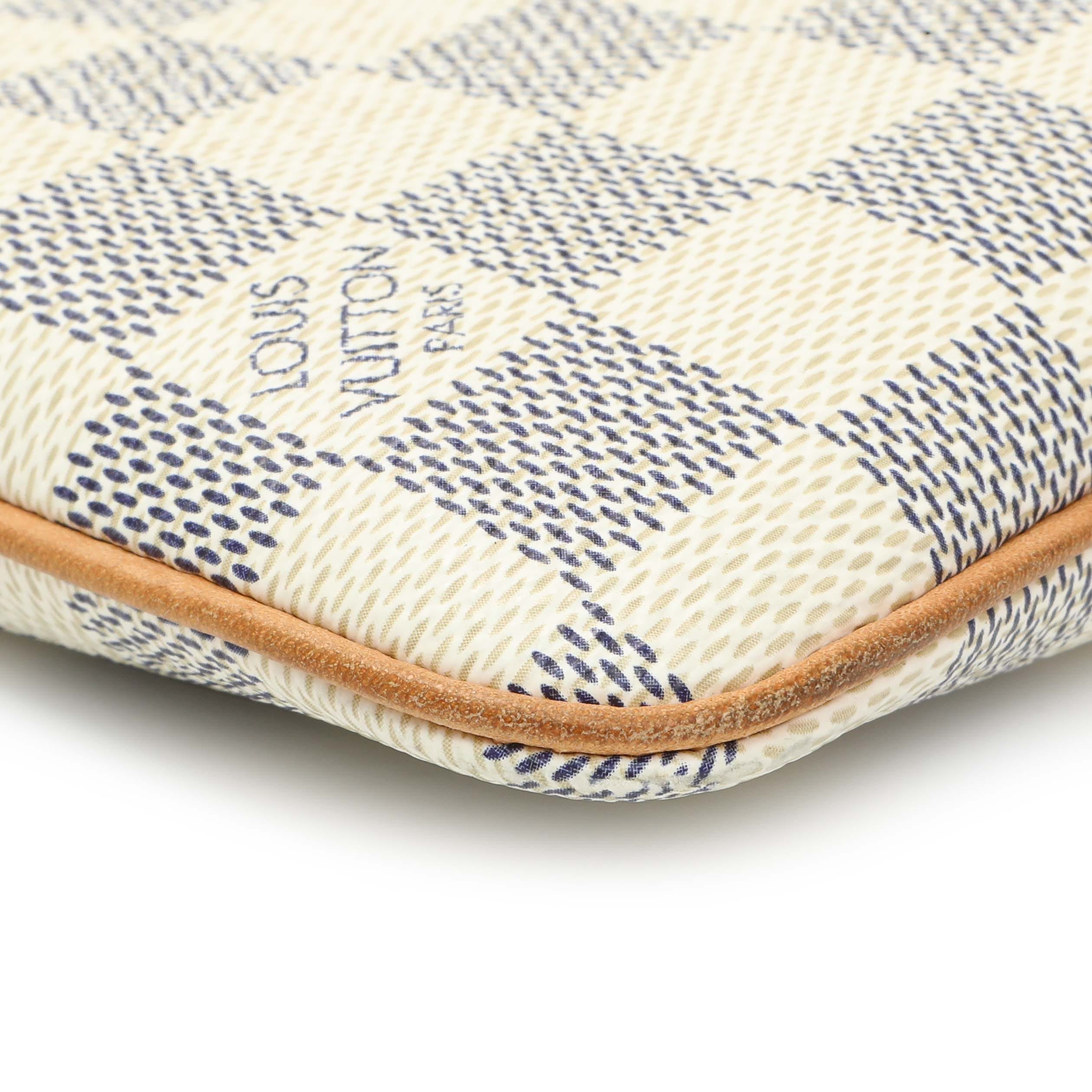Louis Vuitton Damier Azur Pochette Milla MM