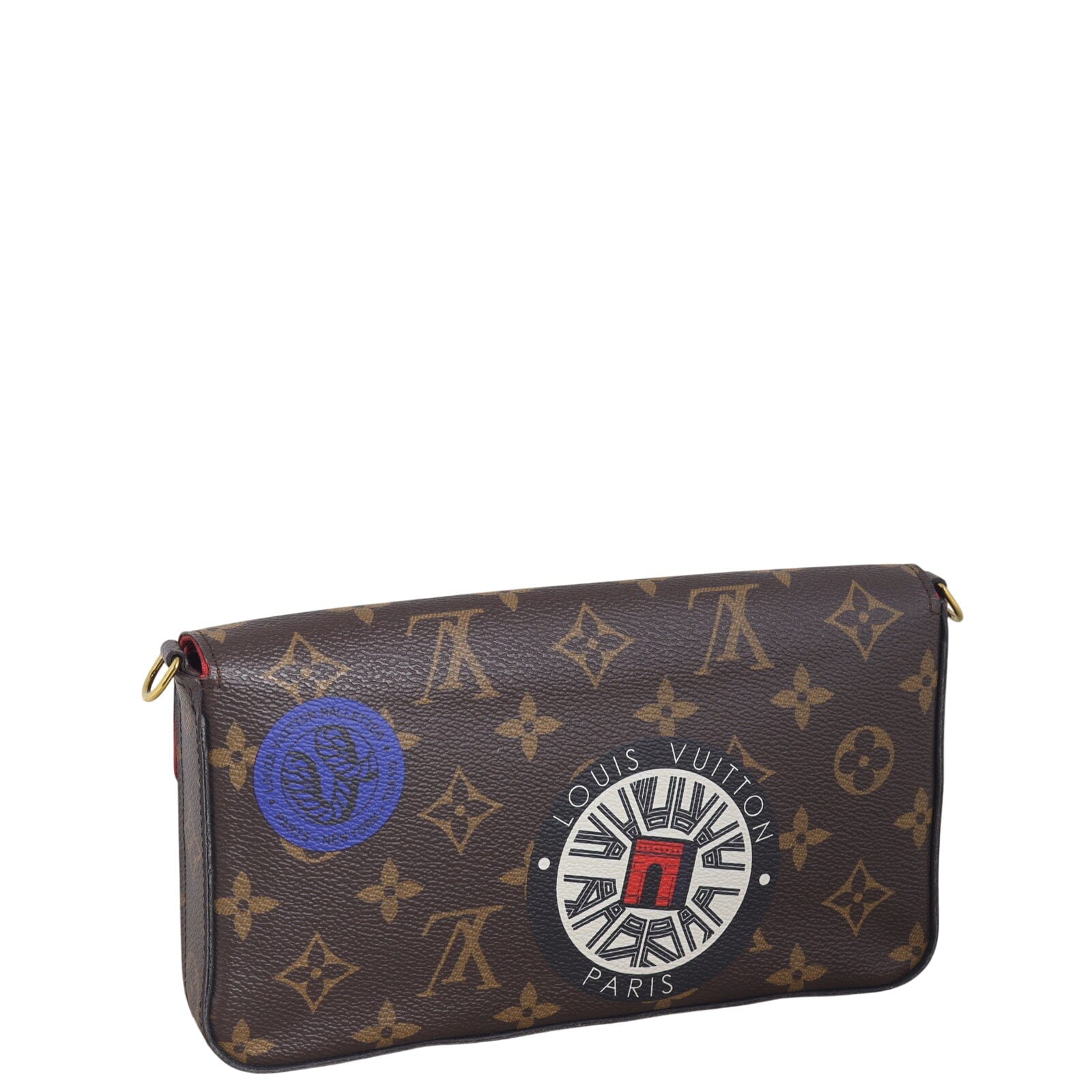 Louis Vuitton Felicie Pochette Monogram World Tour