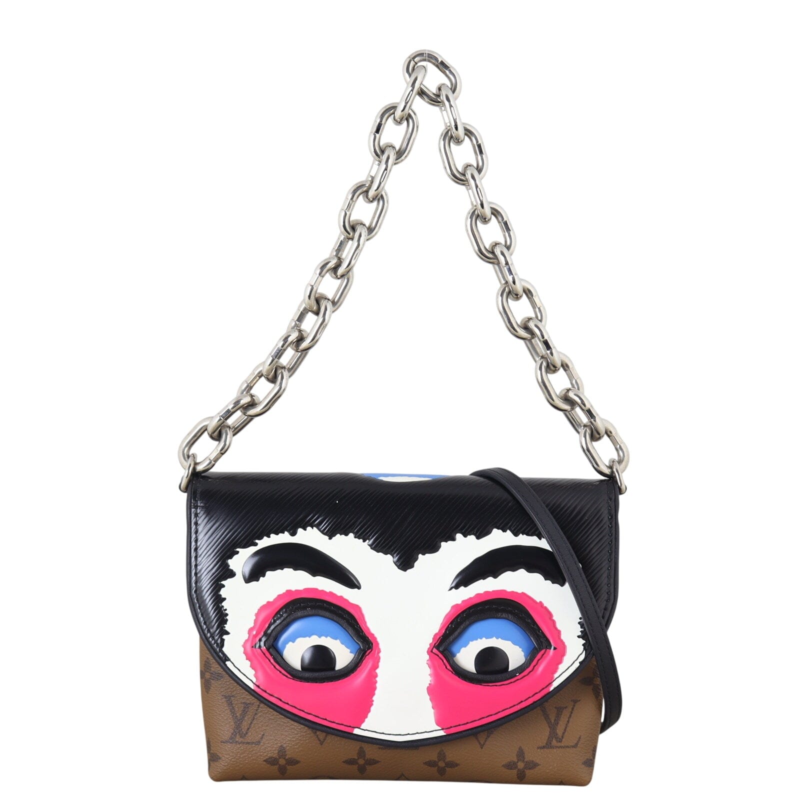 Louis Vuitton Kabuki Masks Pochette Bag Monogram Reverse