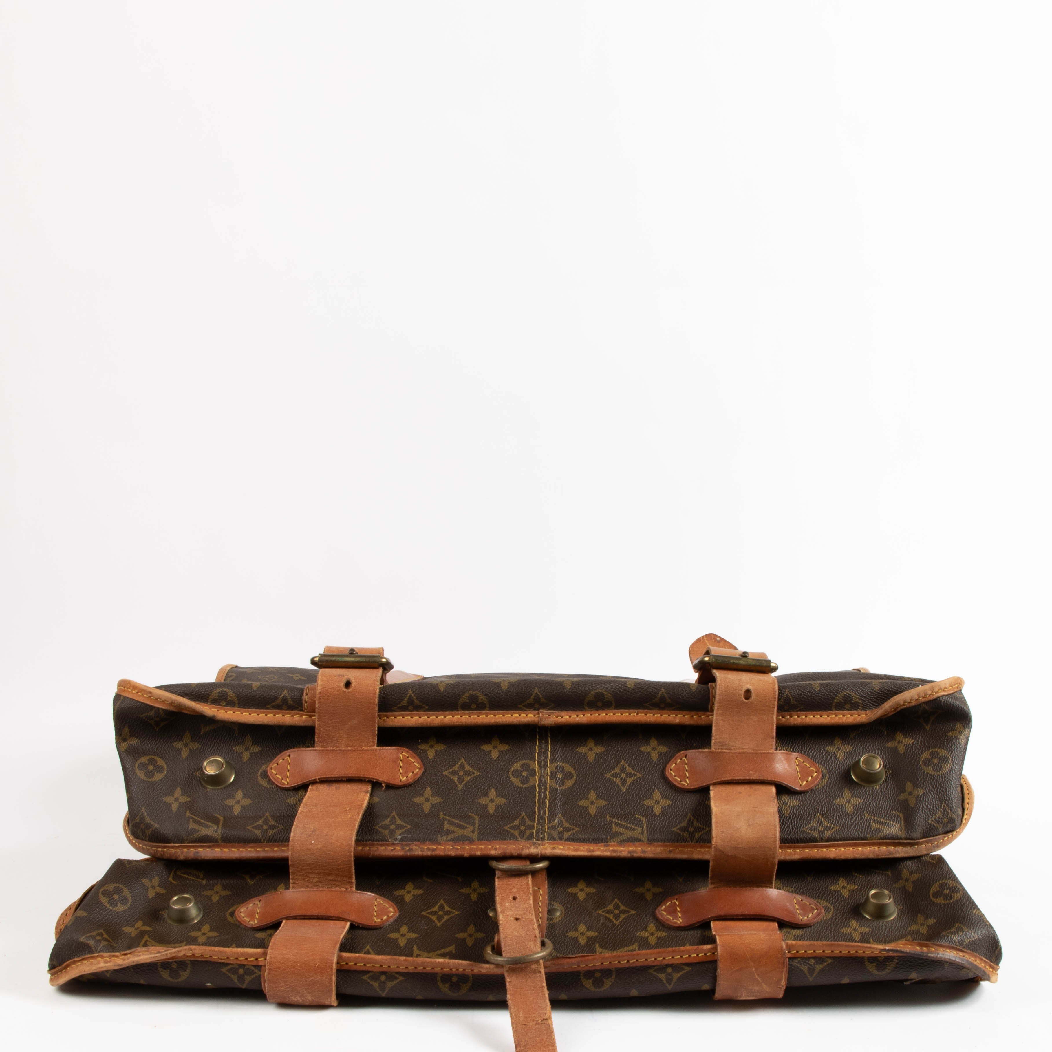 Louis Vuitton Vintage Monogram Portable Garment Bag