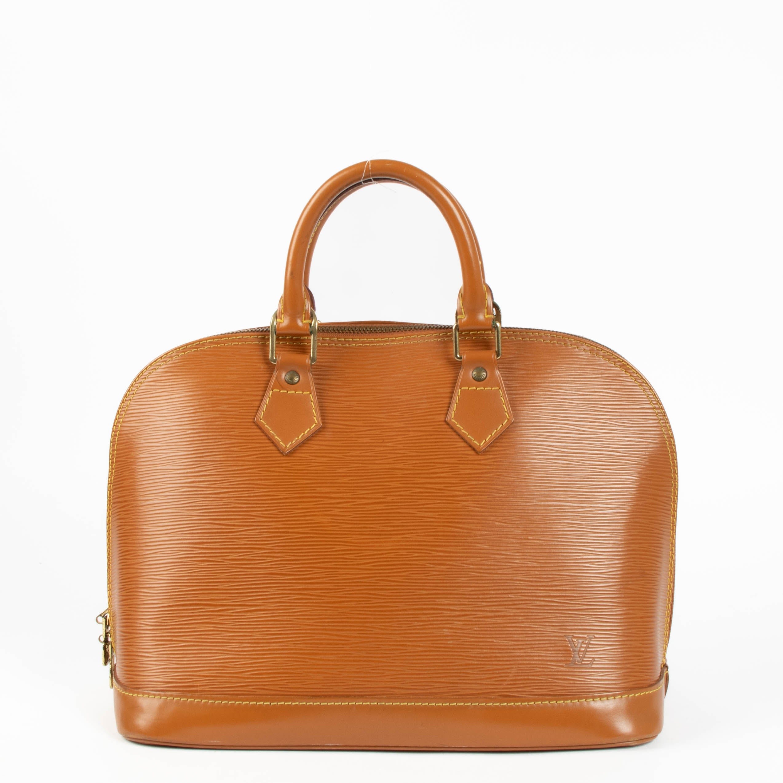 Louis Vuitton Cannelle Epi Alma PM Bag
