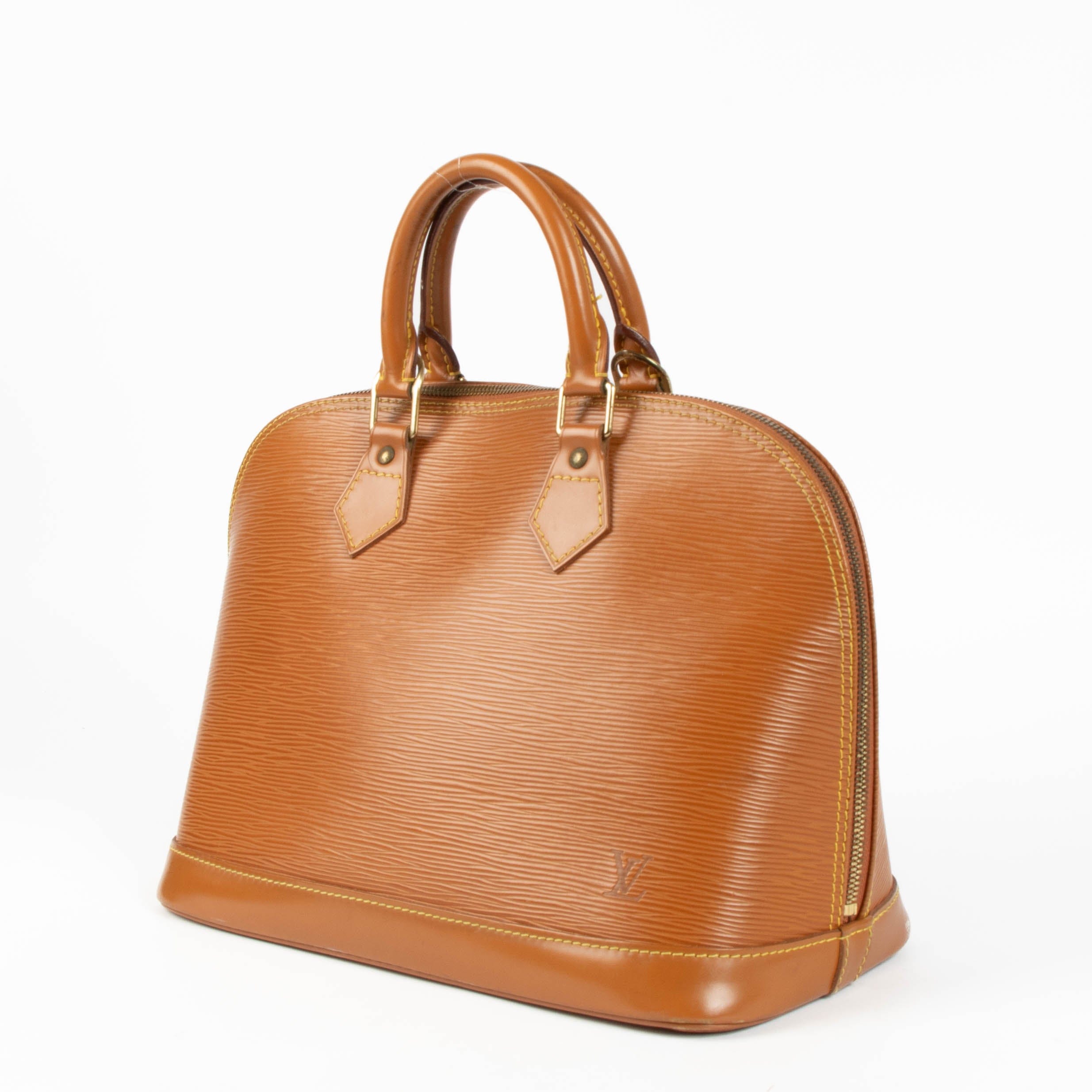 Louis Vuitton Cannelle Epi Alma PM Bag