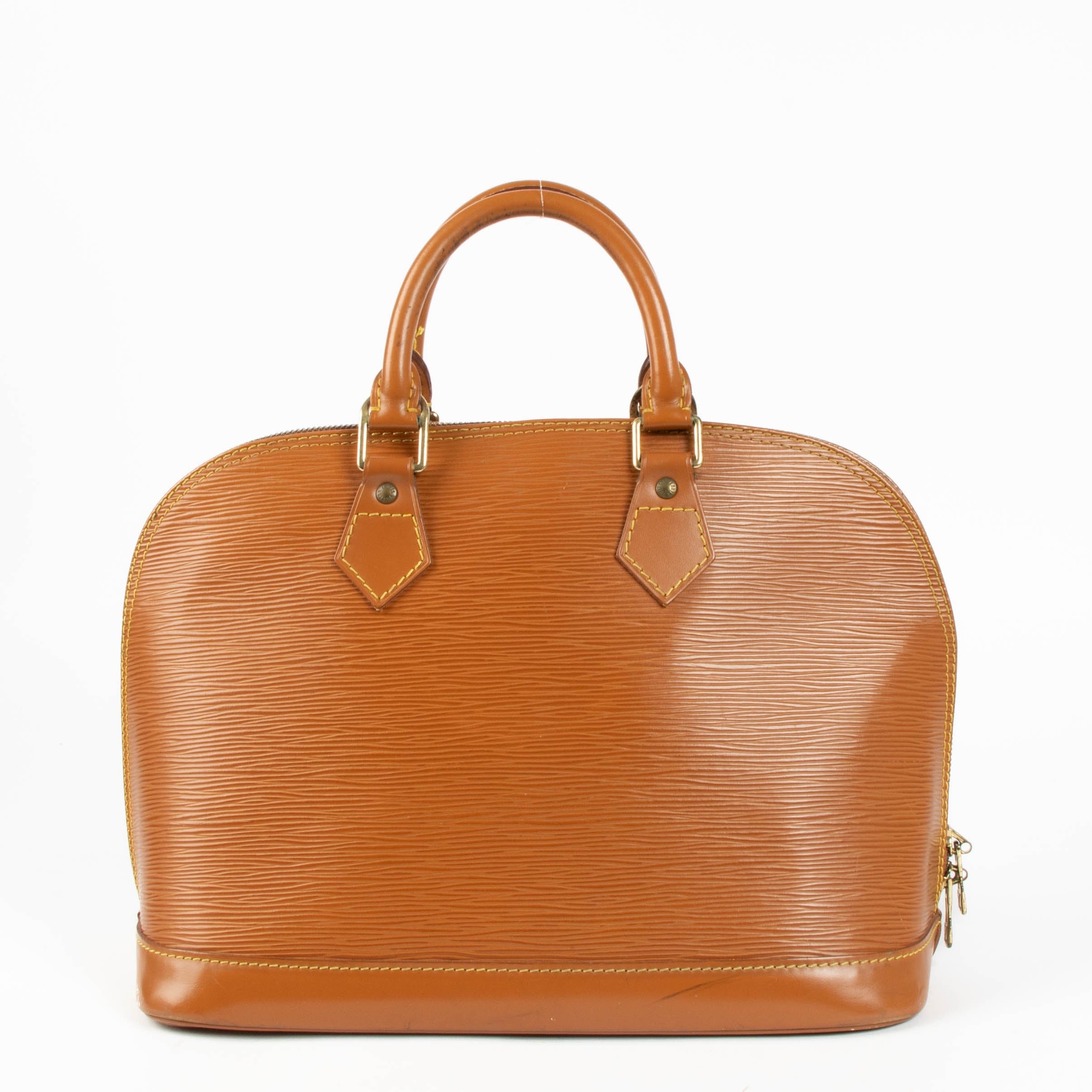 Louis Vuitton Cannelle Epi Alma PM Bag