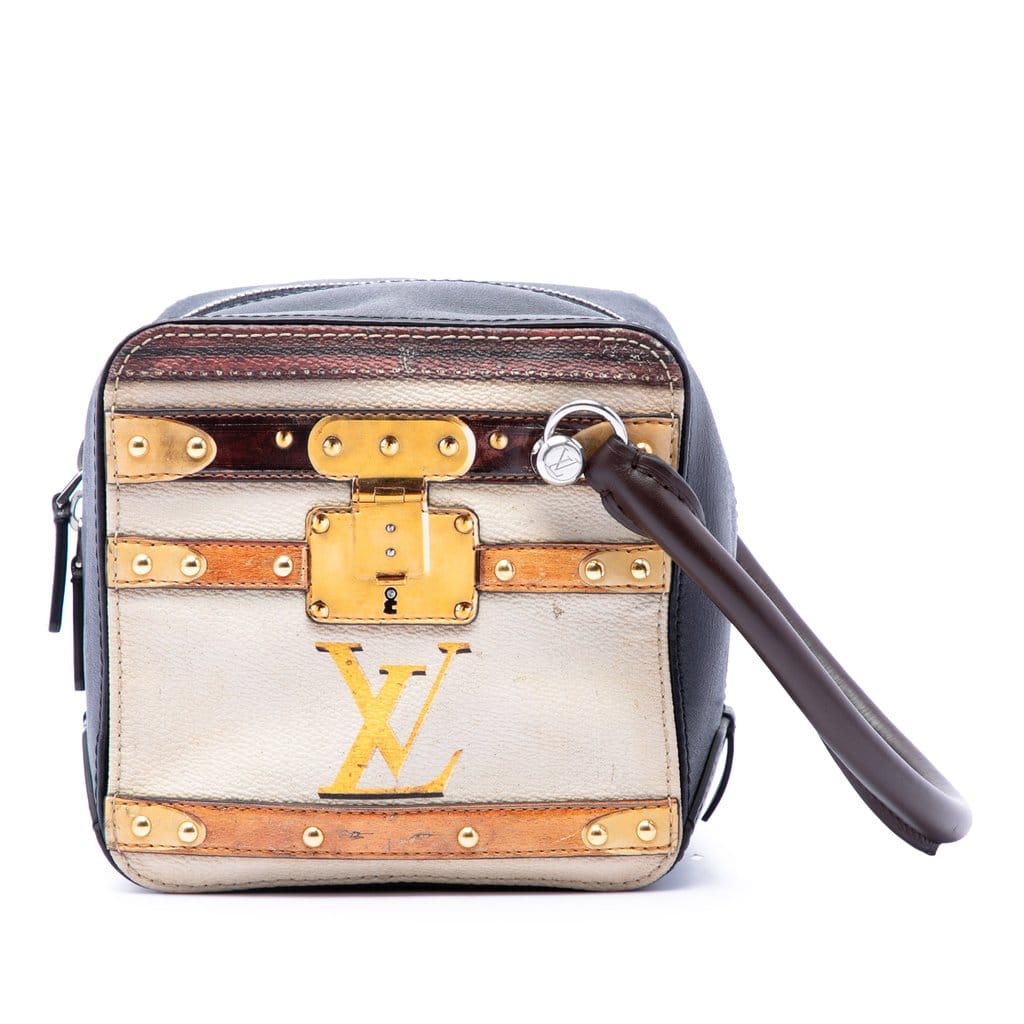 Louis Vuitton Transformed Canvas Time Trunk Square Bag