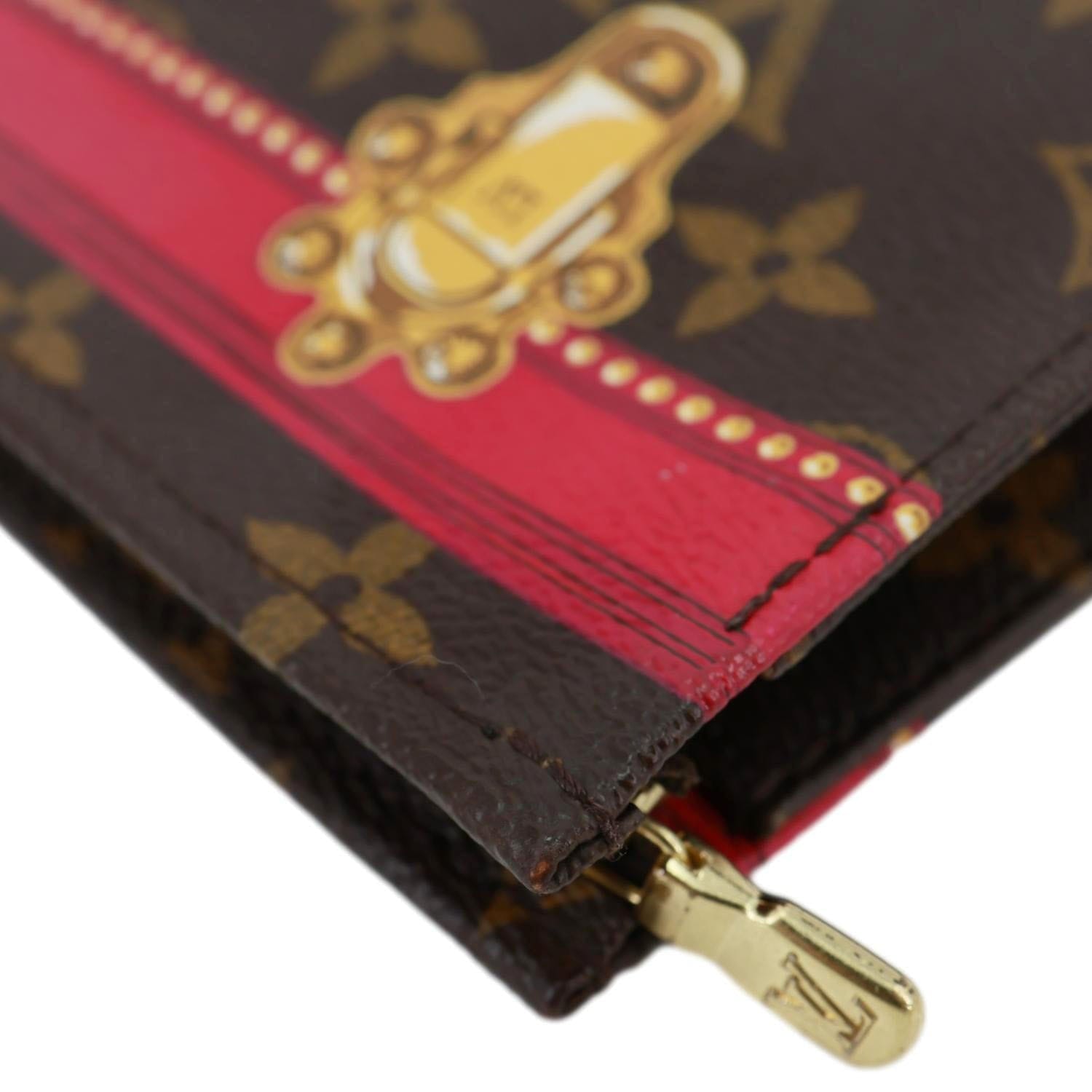 LOUIS VUITTON Summer Trunks Monogram Canvas Toiletry Pouch Brown