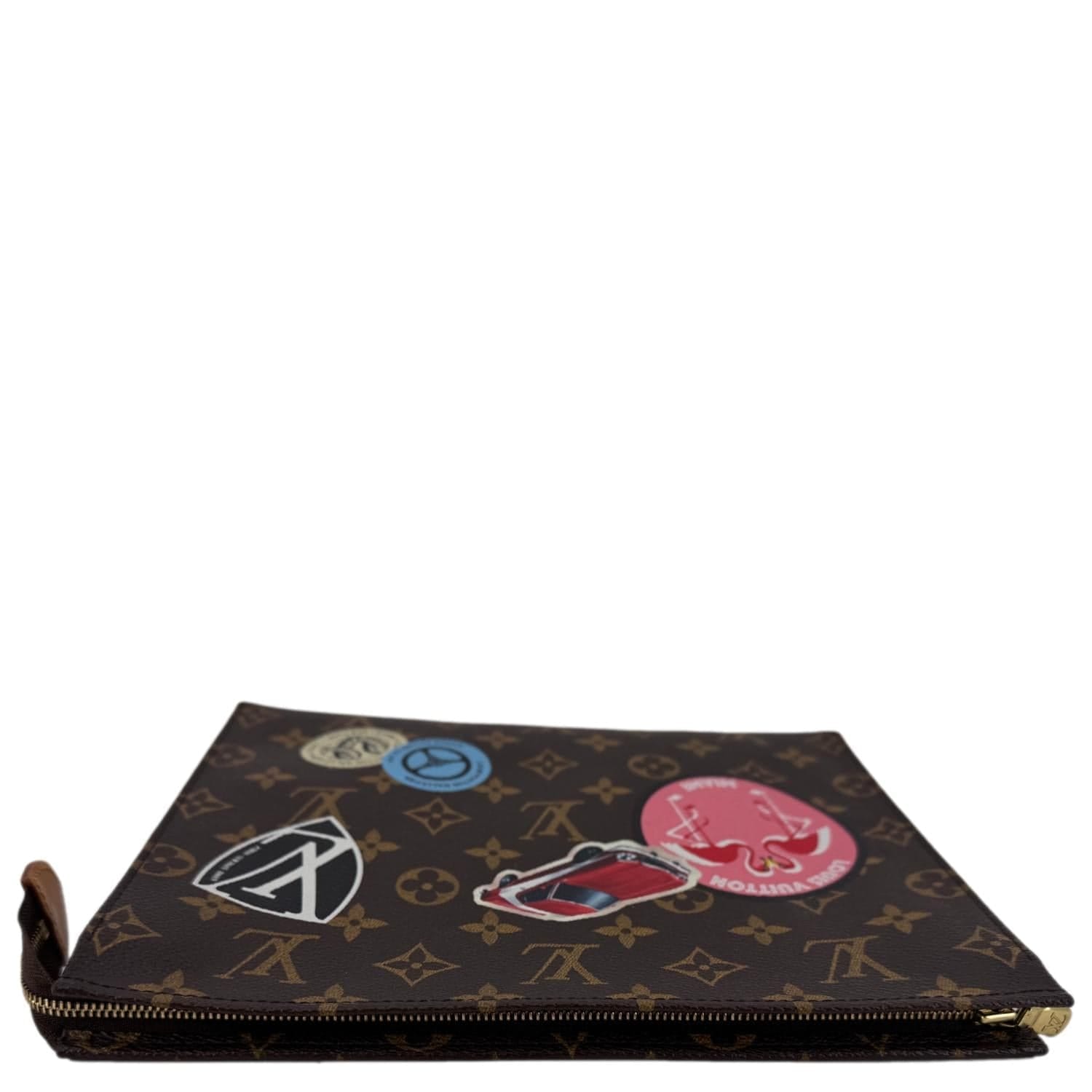 LOUIS VUITTON World Tour Monogram Canvas Toiletry Pouch Brown