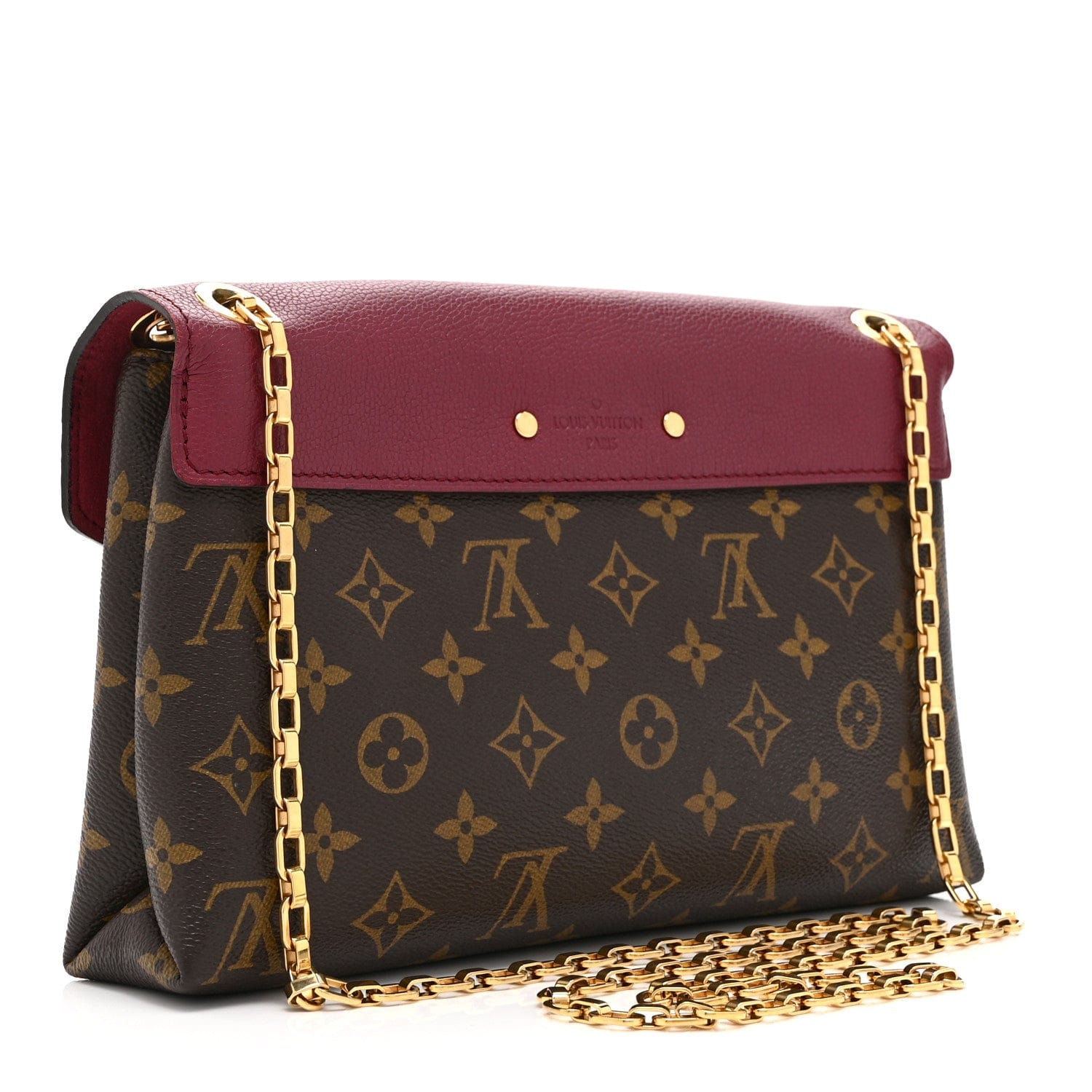 Louis Vuitton Monogram Pallas Chain Aurore