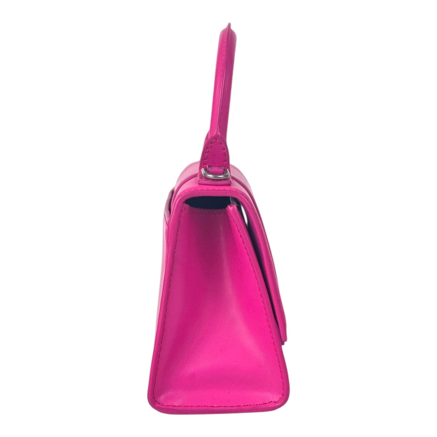 Balenciaga Mini Pink Hourglass Bag with Strap