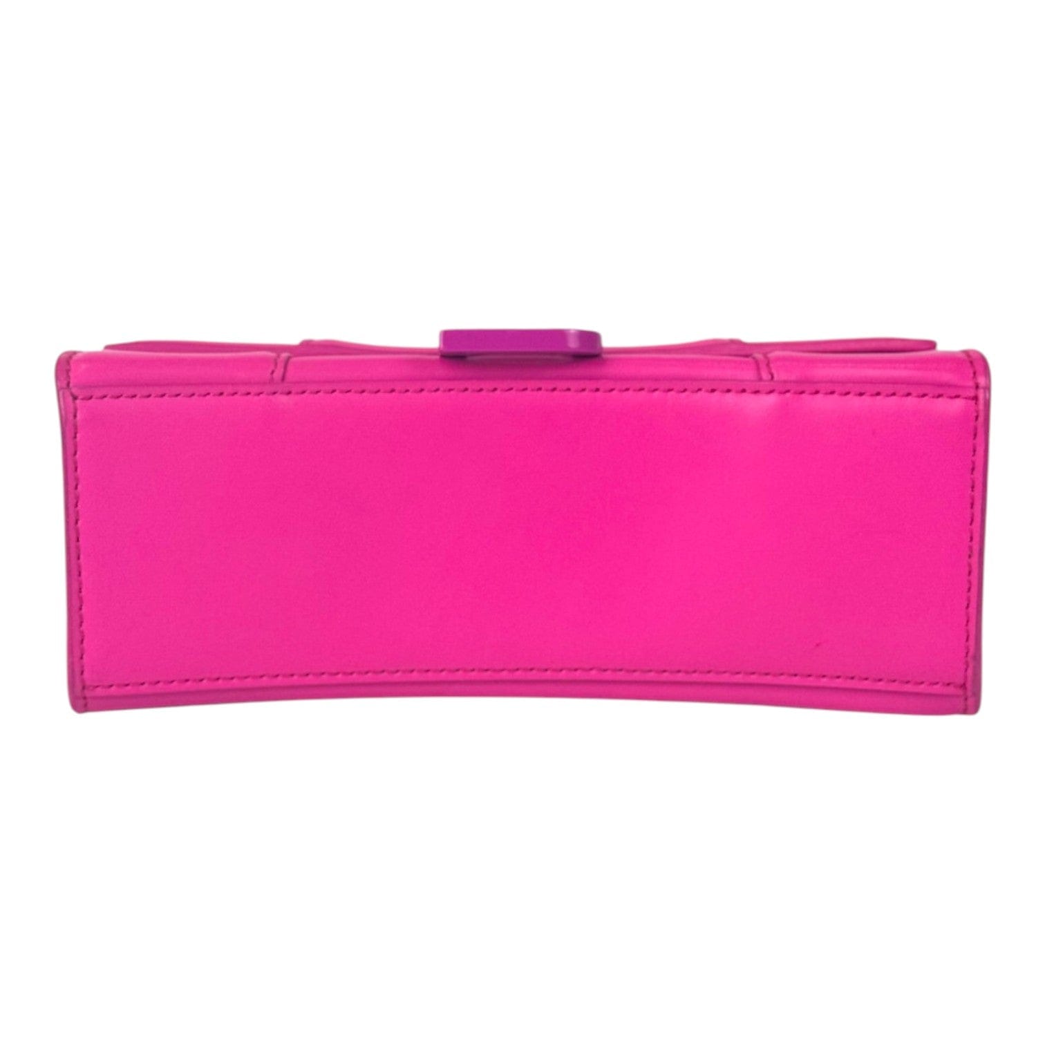 Balenciaga Mini Pink Hourglass Bag with Strap