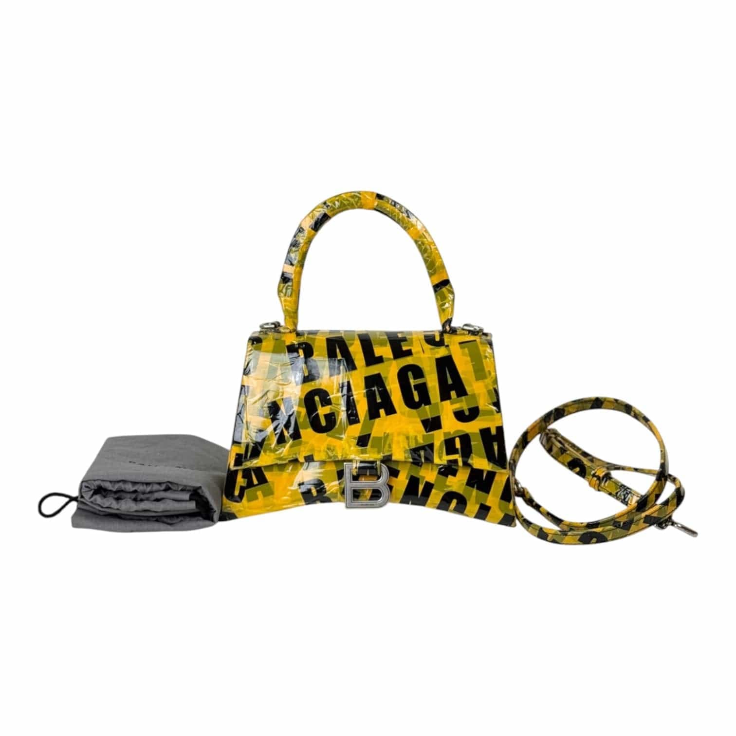 Balenciaga Taped Small Hourglass Bag