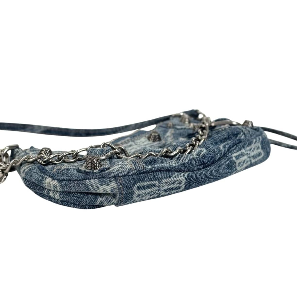 Balenciaga Le Cagole Mini Denim Bag